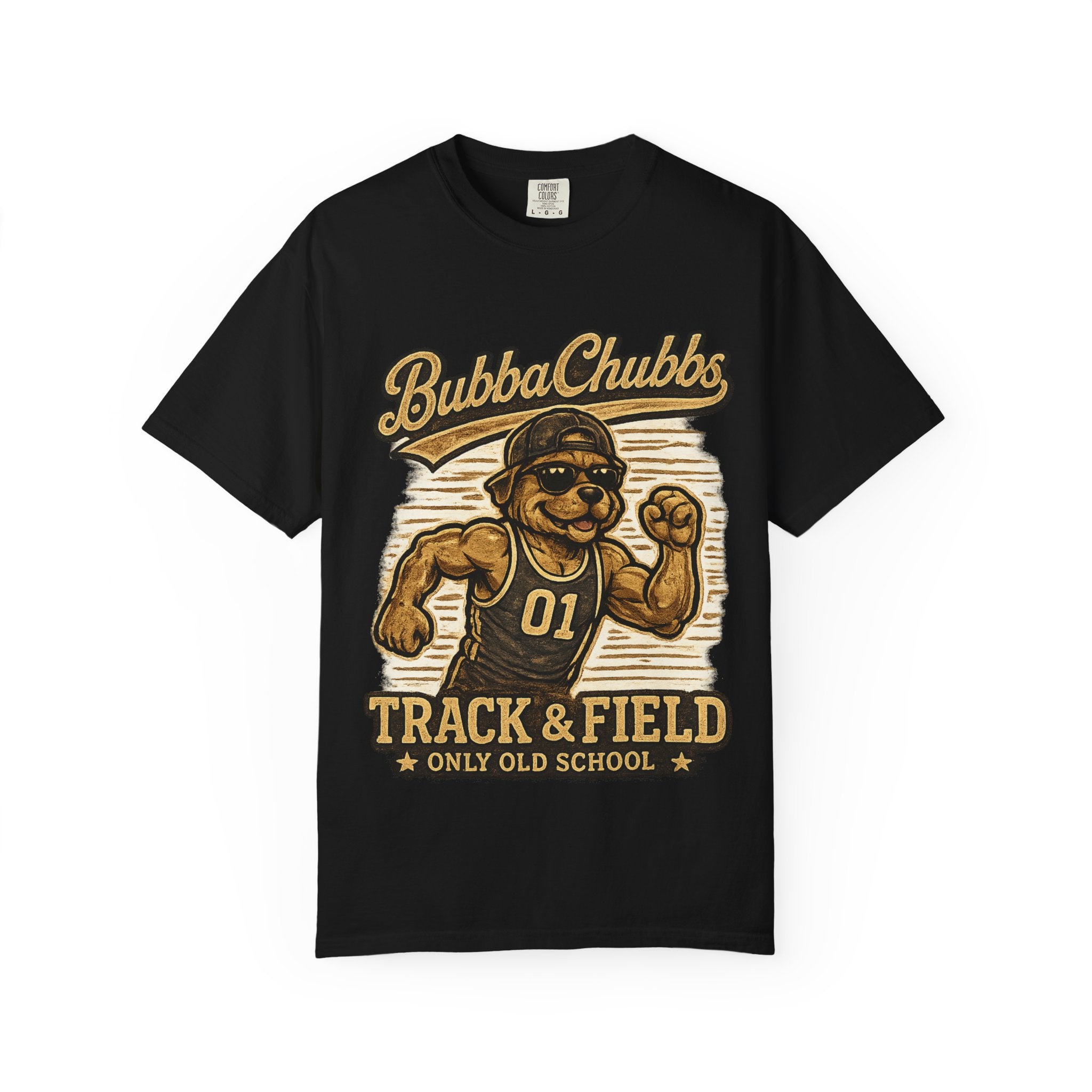 BubbaChubbs Tee — Track & Field - Get Out, Stay Wild