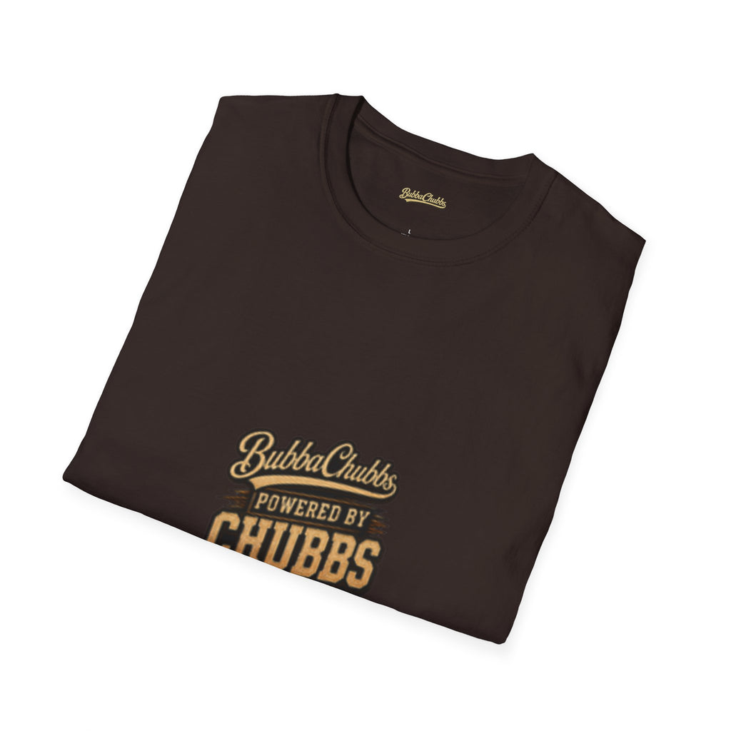 BubbaChubbs "Powered by Chubbs Built" T-Shirt