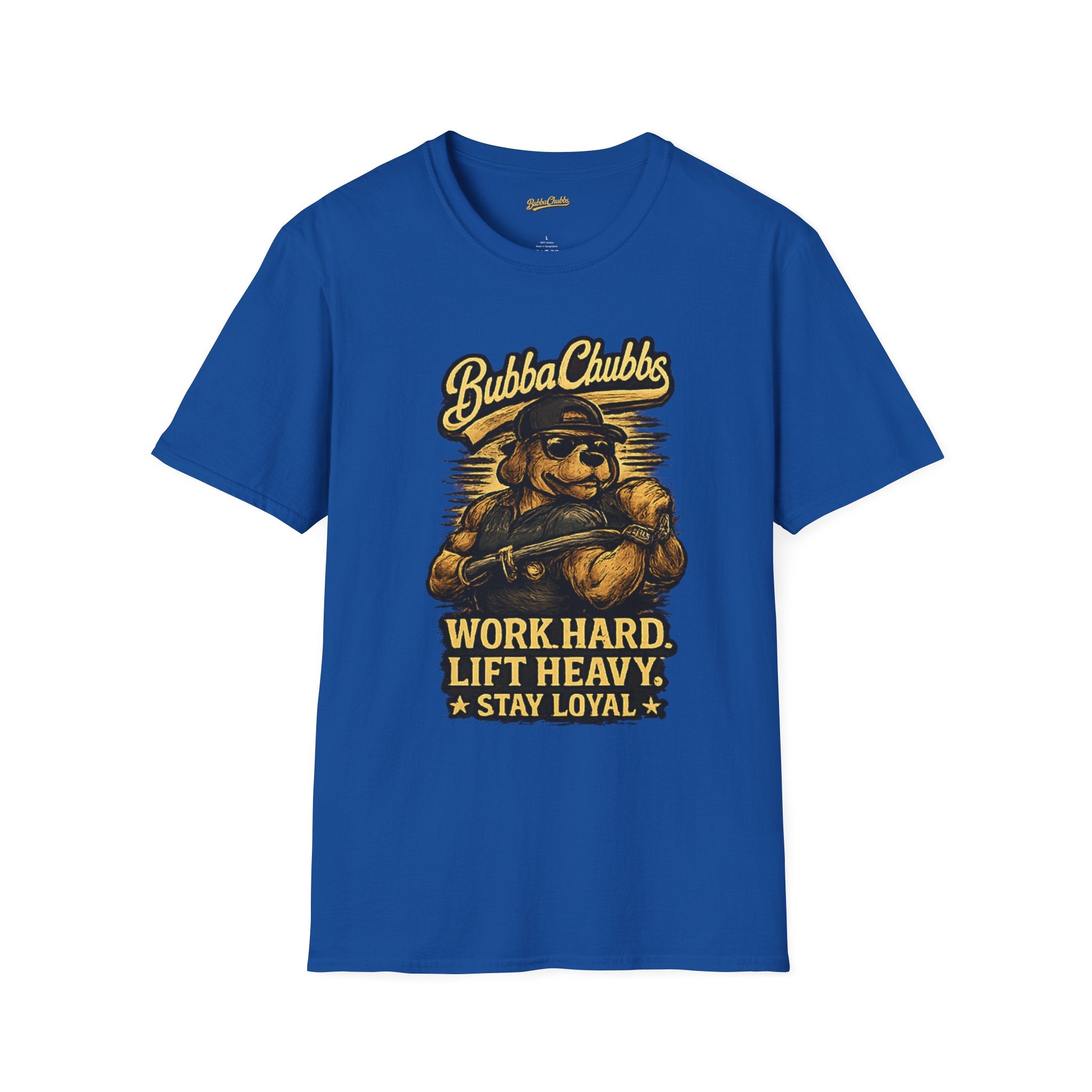 BubbaChubbs "Word Hard.Lift Heavy" T-Shirt