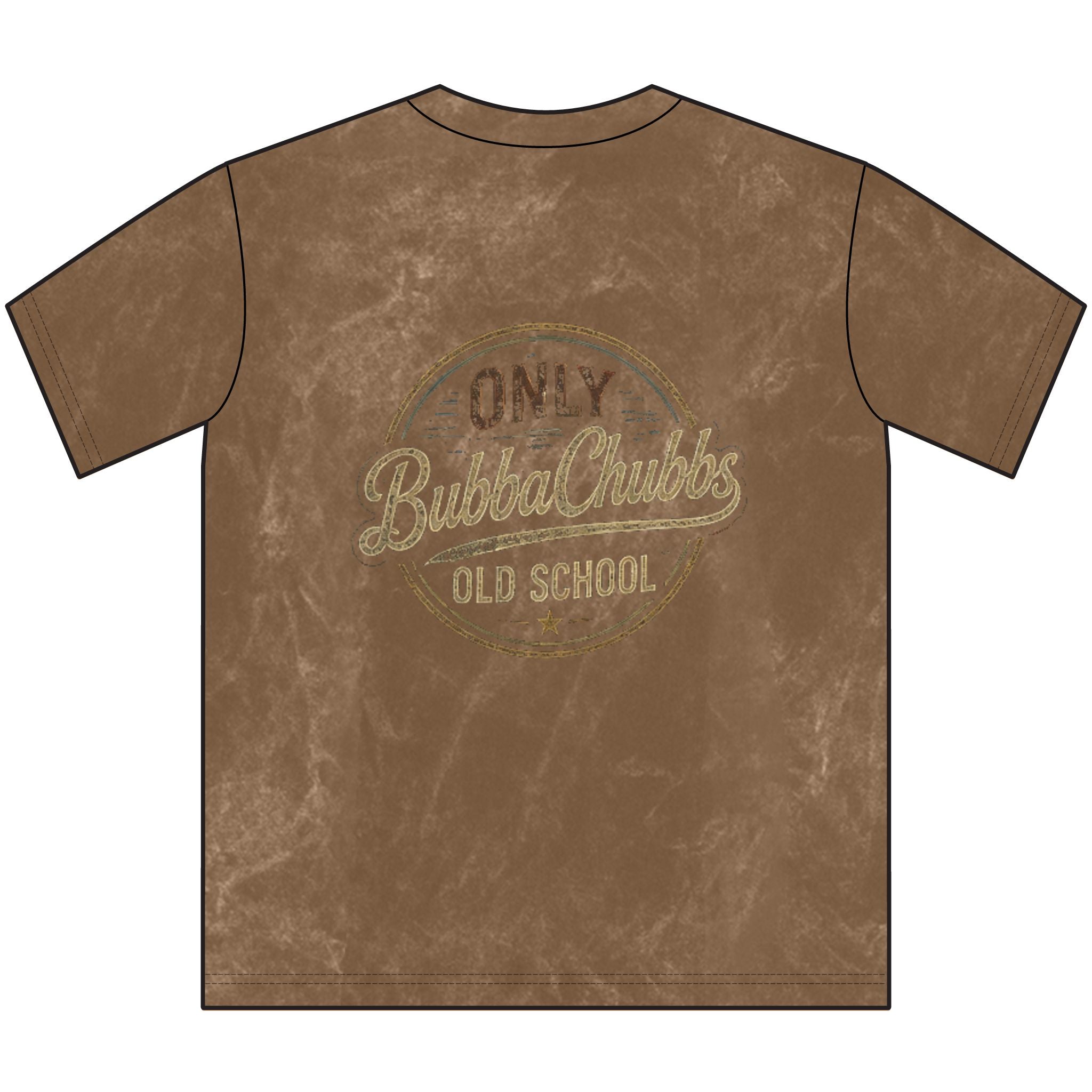 BubbaChubbs Vintage Crewneck Tee — T‑Shirt
