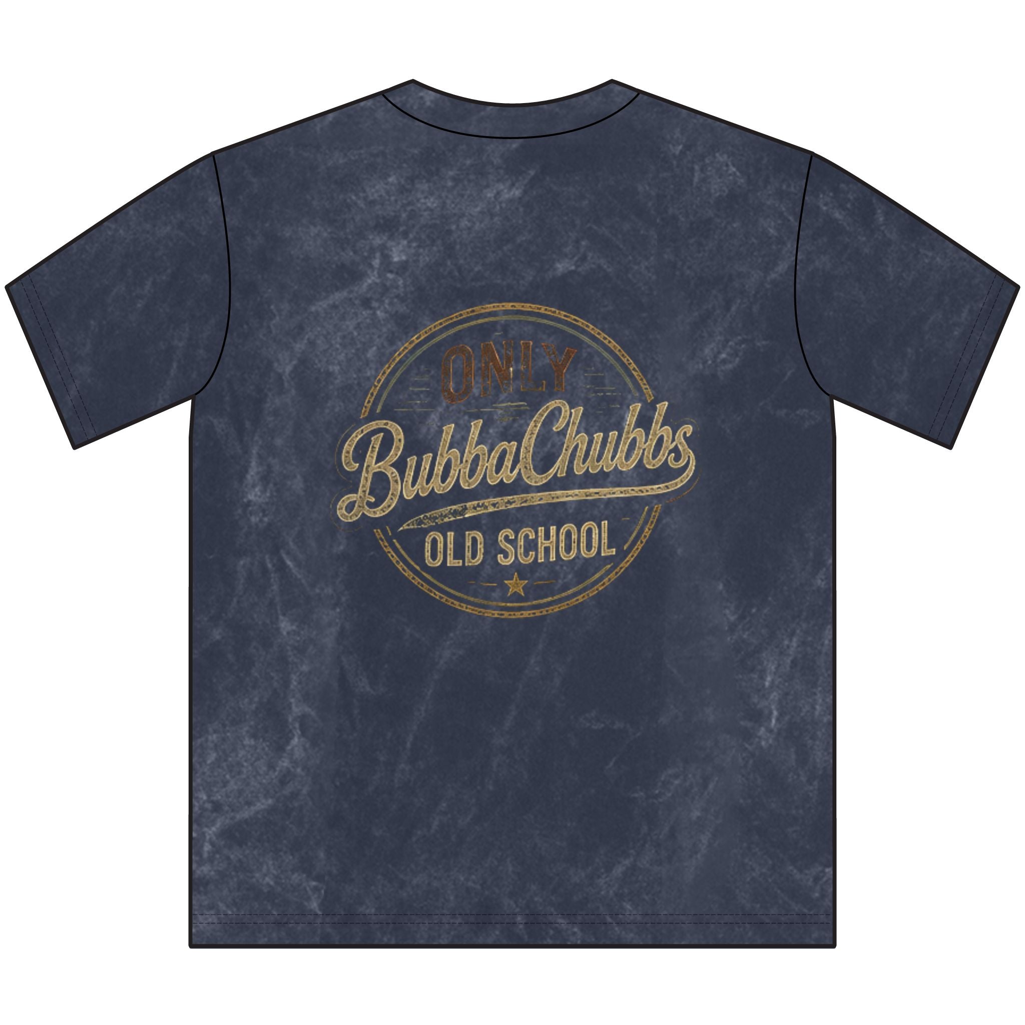 BubbaChubbs Vintage Crewneck Tee — T‑Shirt