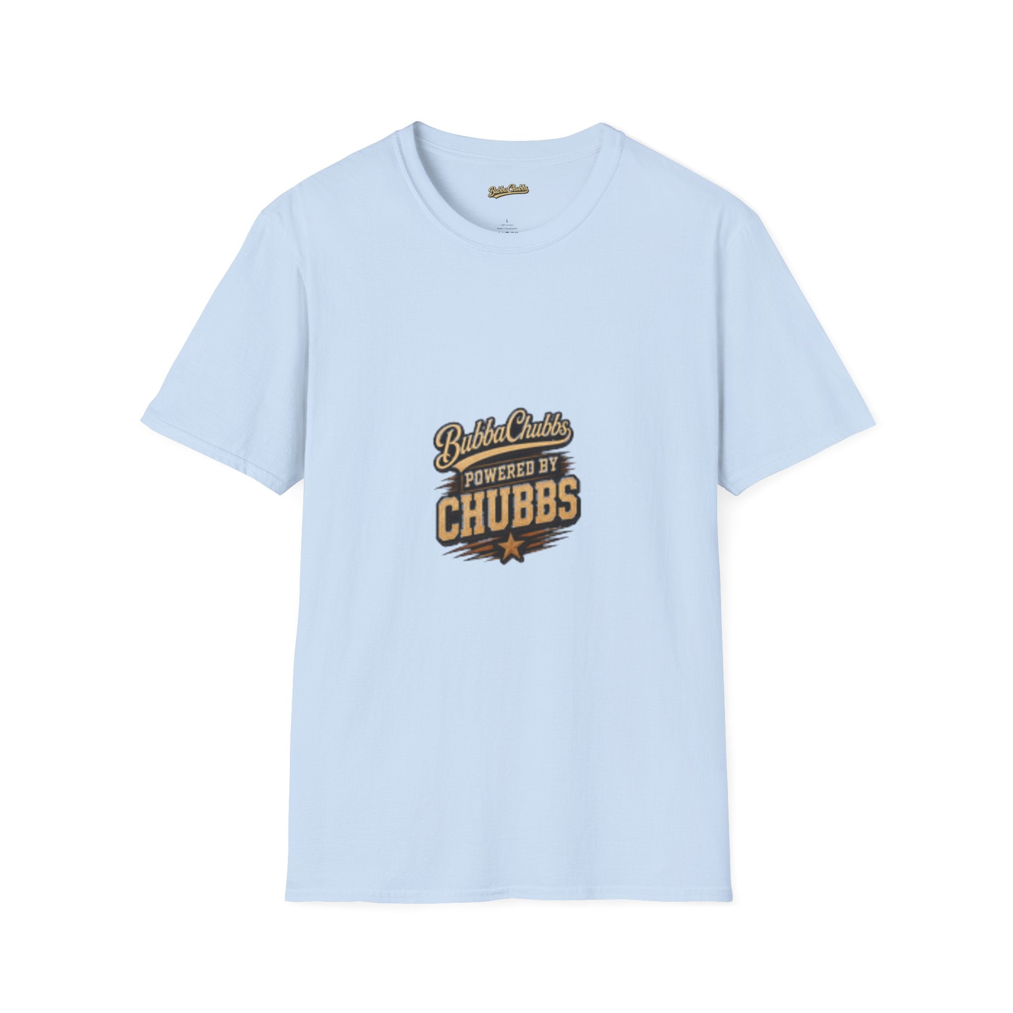 BubbaChubbs "Powered by Chubbs Built" T-Shirt