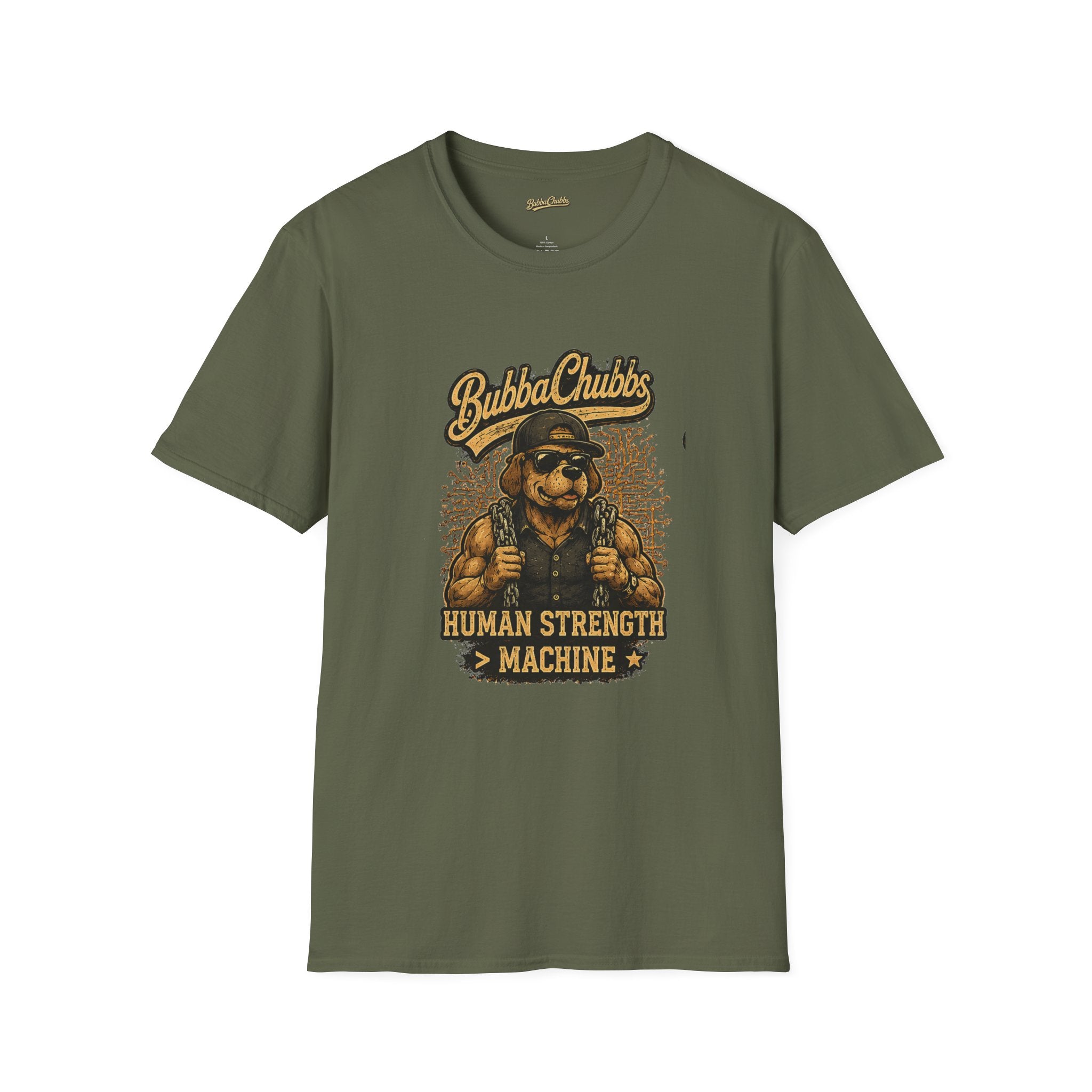 BubbaChubbs "Human Strength" T-Shirt