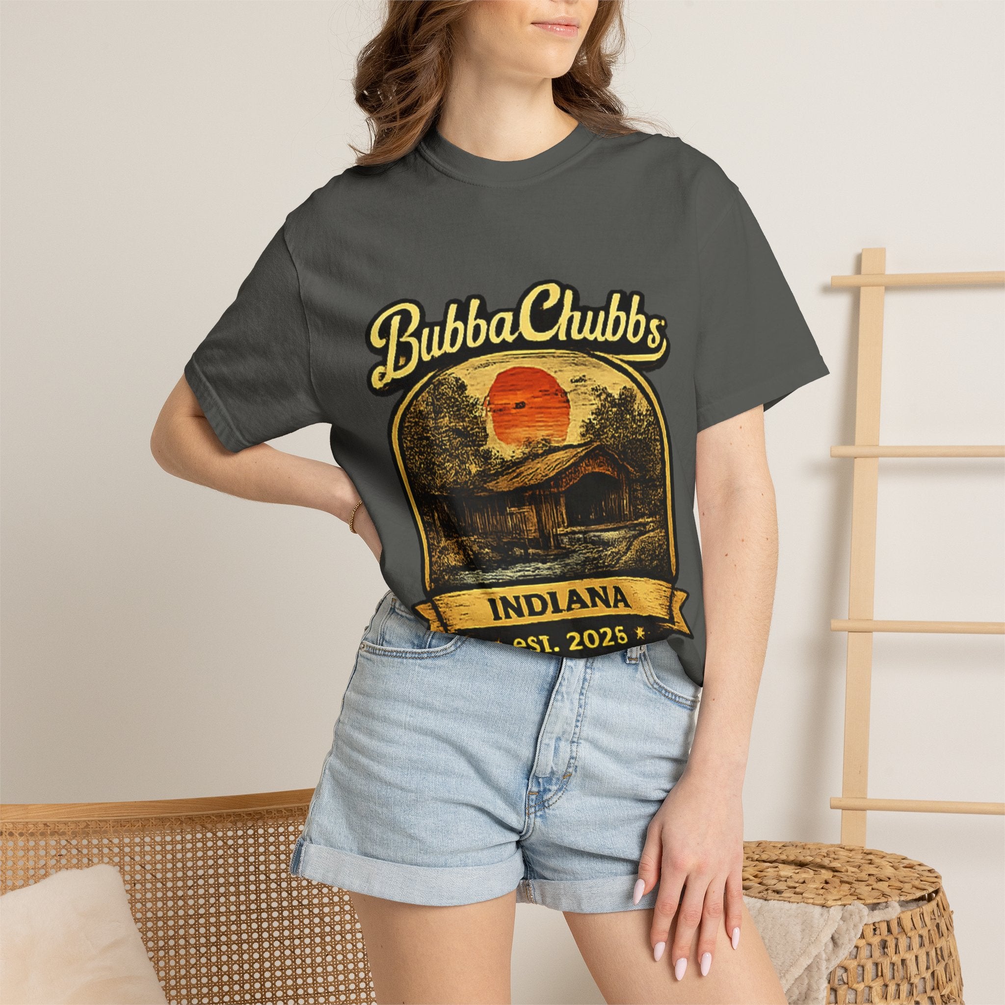 BubbaChubbs Tee — Indiana- Get Out, Stay Wild