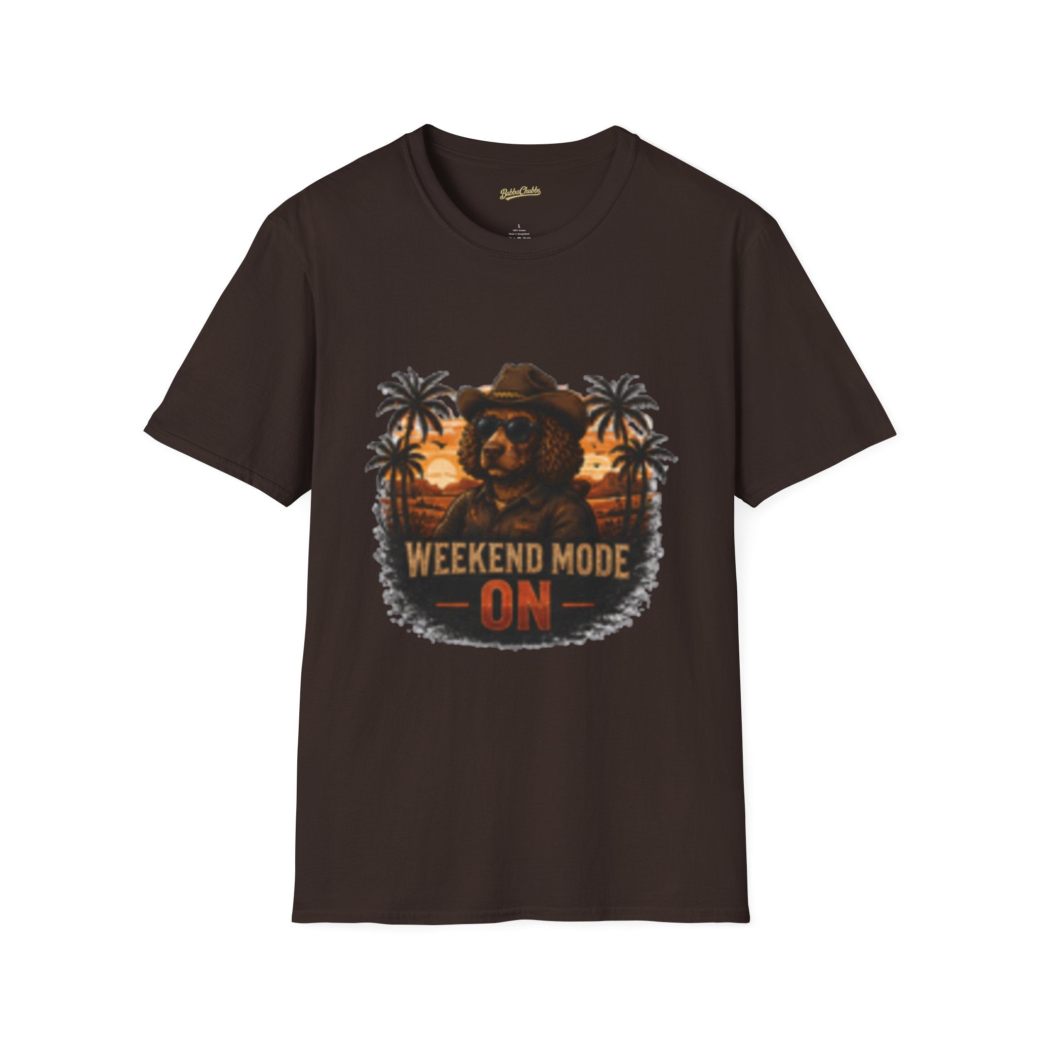 BubbaChubbs Bubba Cowboy Logo T-Shirt