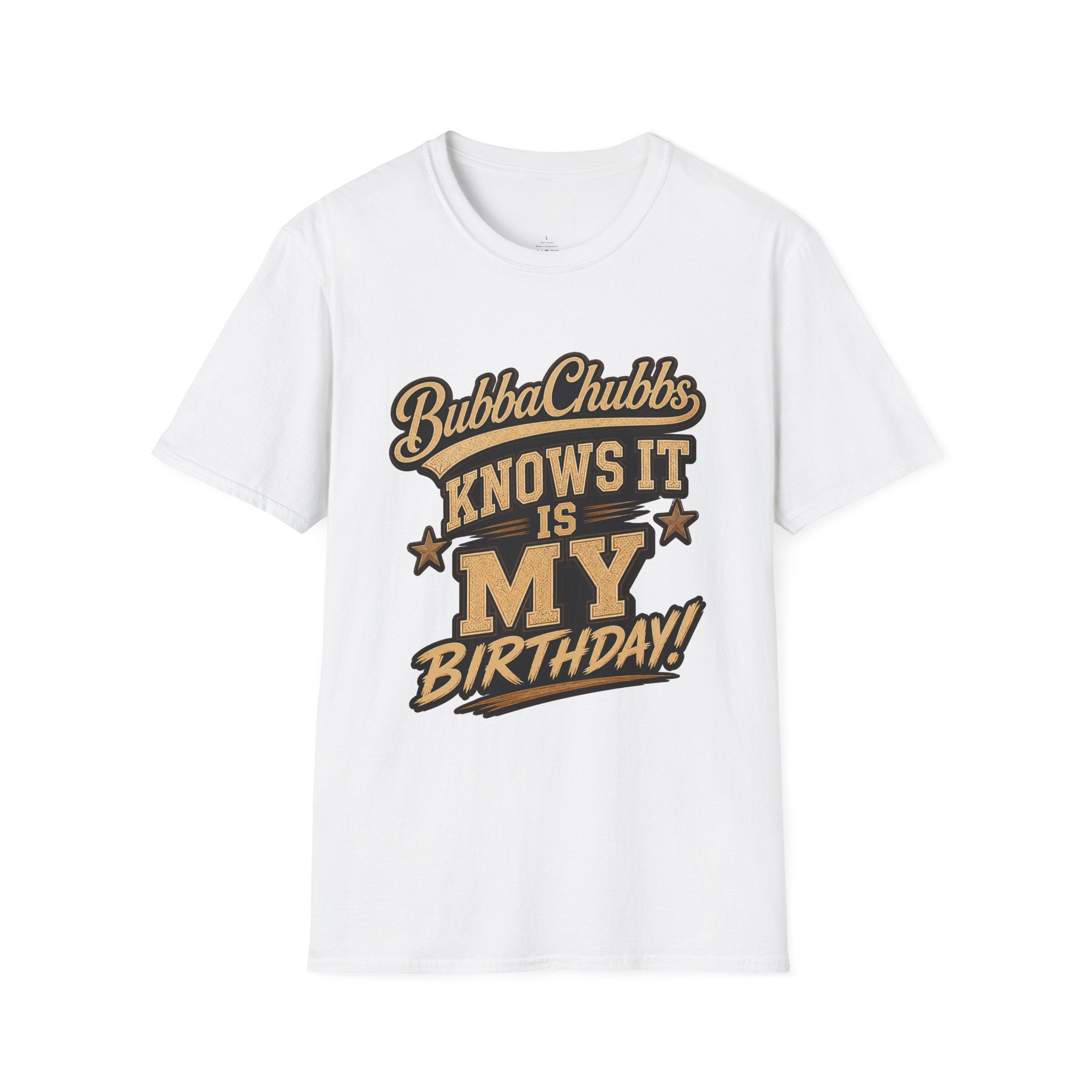 BubbaChubbs "Birthday" T-Shirt