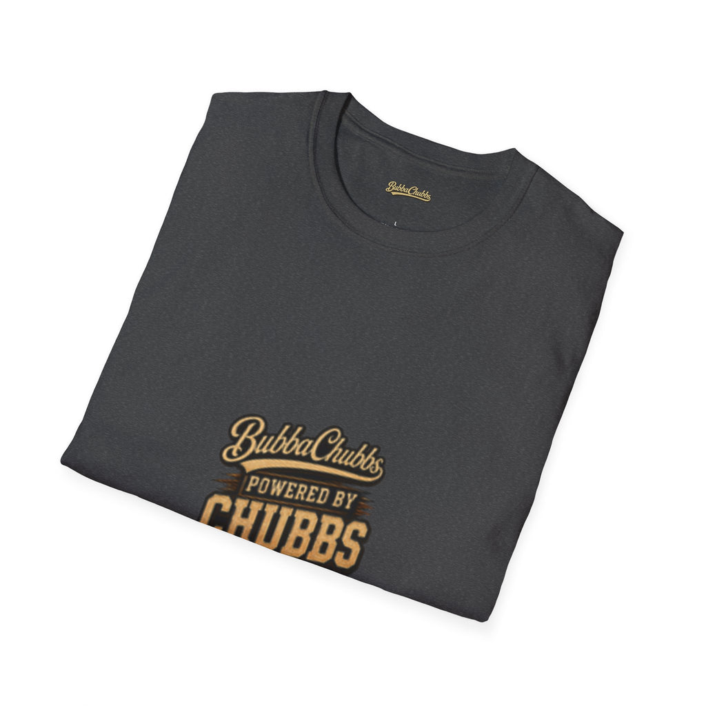 BubbaChubbs "Powered by Chubbs Built" T-Shirt