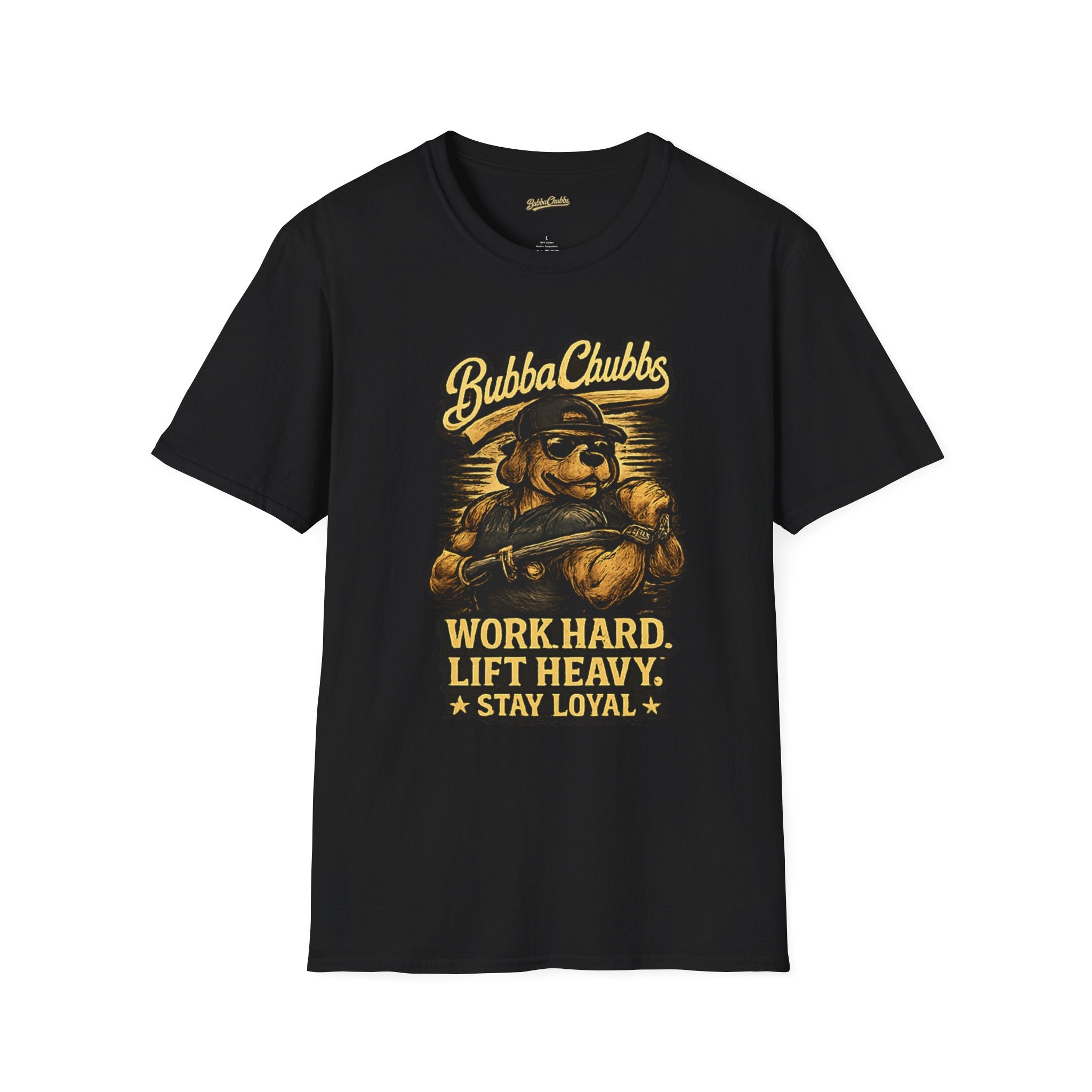 BubbaChubbs "Word Hard.Lift Heavy" T-Shirt
