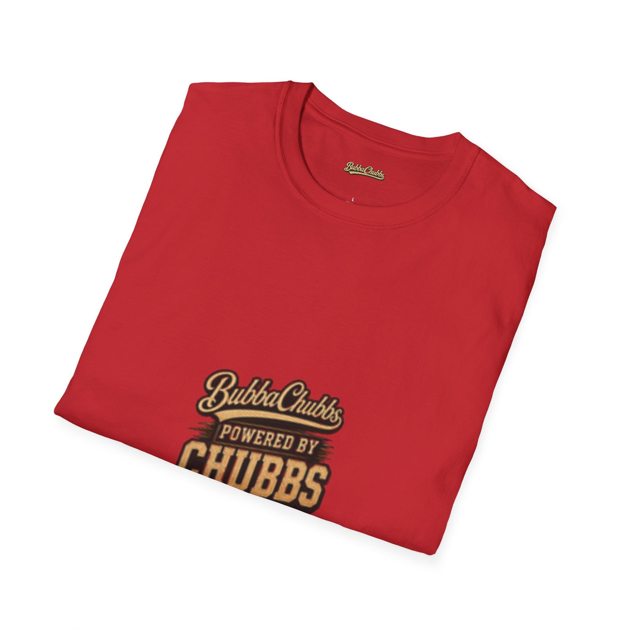 BubbaChubbs "Powered by Chubbs Built" T-Shirt