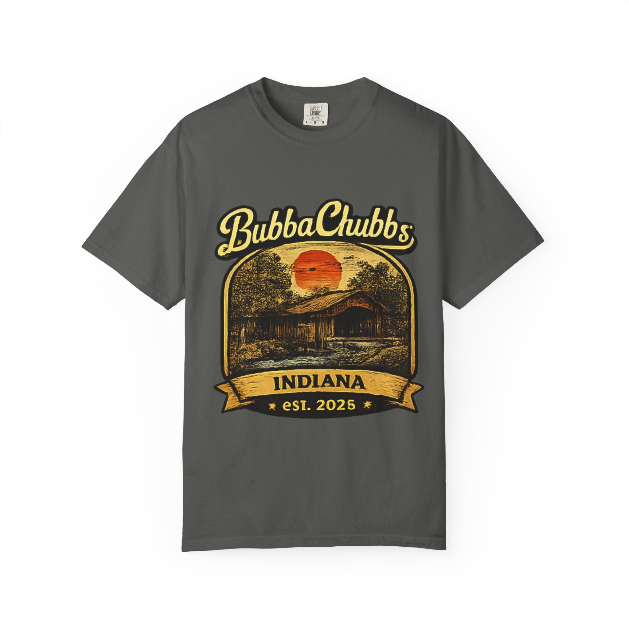 BubbaChubbs Tee — Indiana- Get Out, Stay Wild