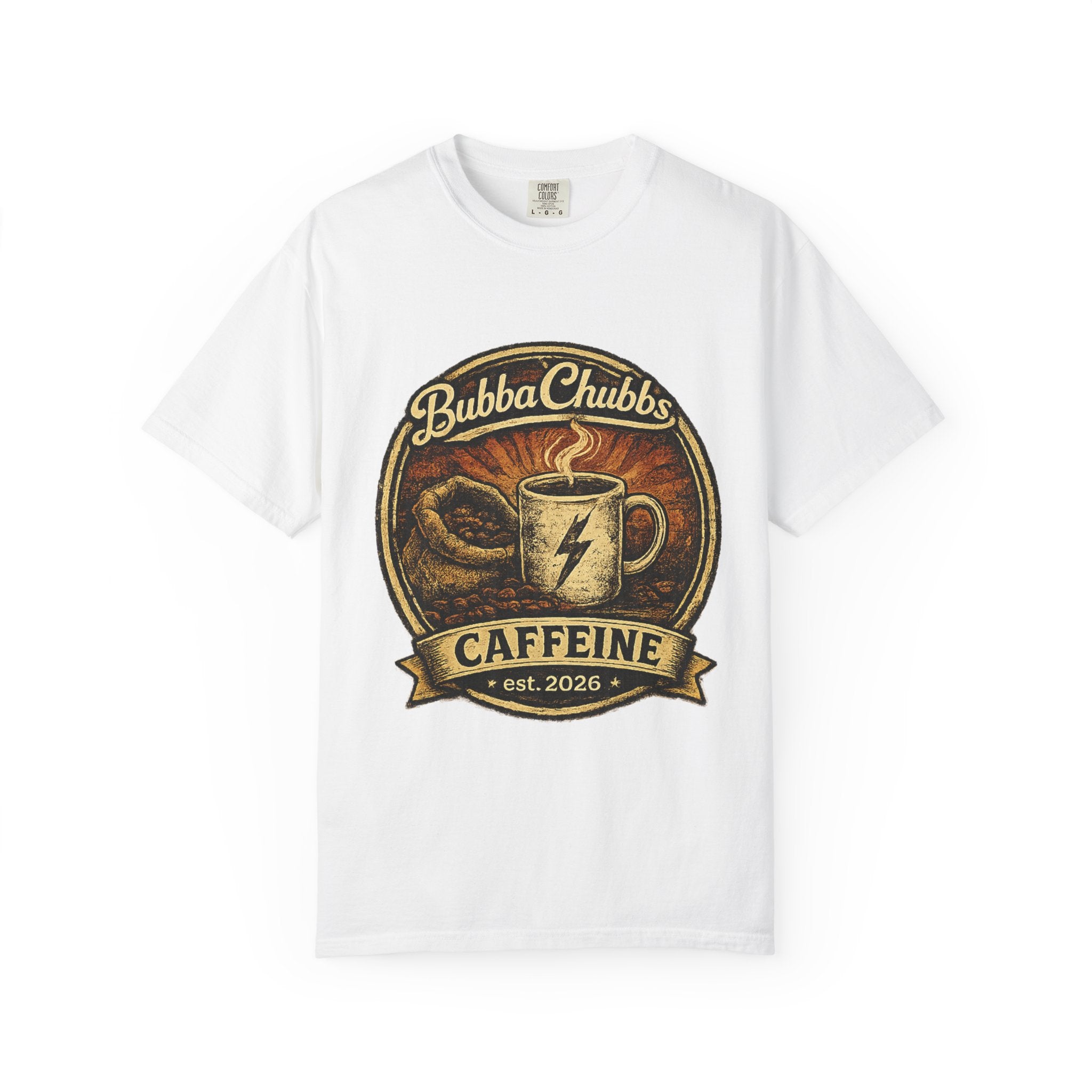 BubbaChubbs Tee -Coffee Jolt - Get Out, Stay Wild