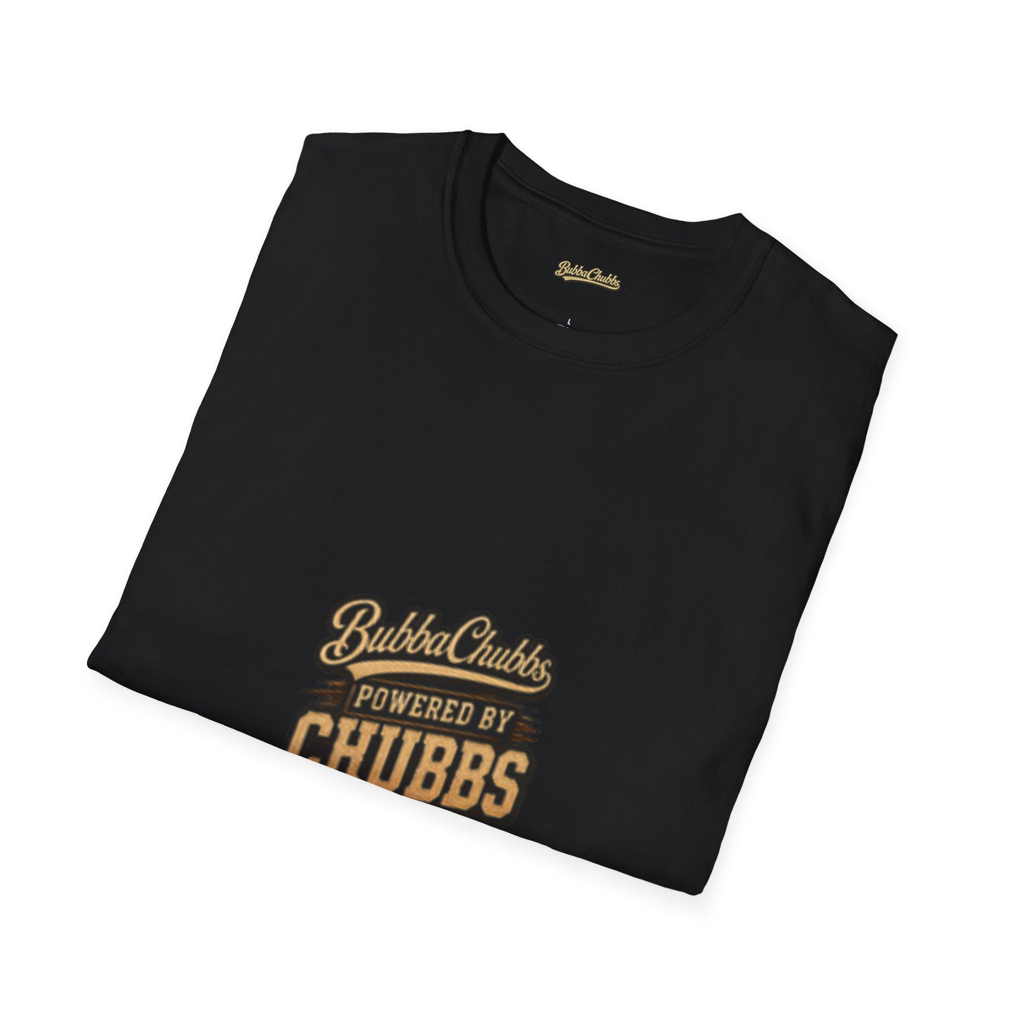 BubbaChubbs "Powered by Chubbs Built" T-Shirt