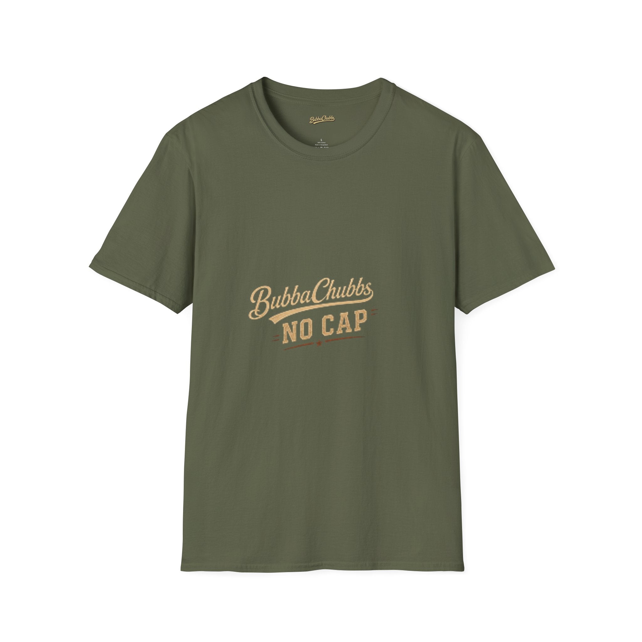 BubbaChubbs "No Cap" T-Shirt