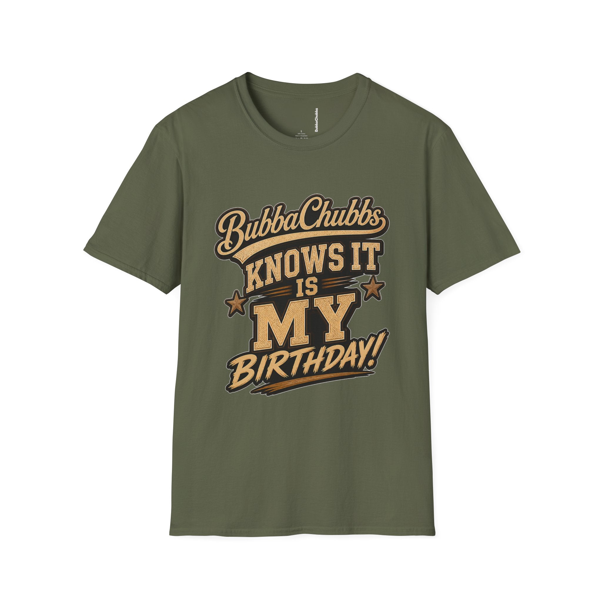 BubbaChubbs "Birthday" T-Shirt