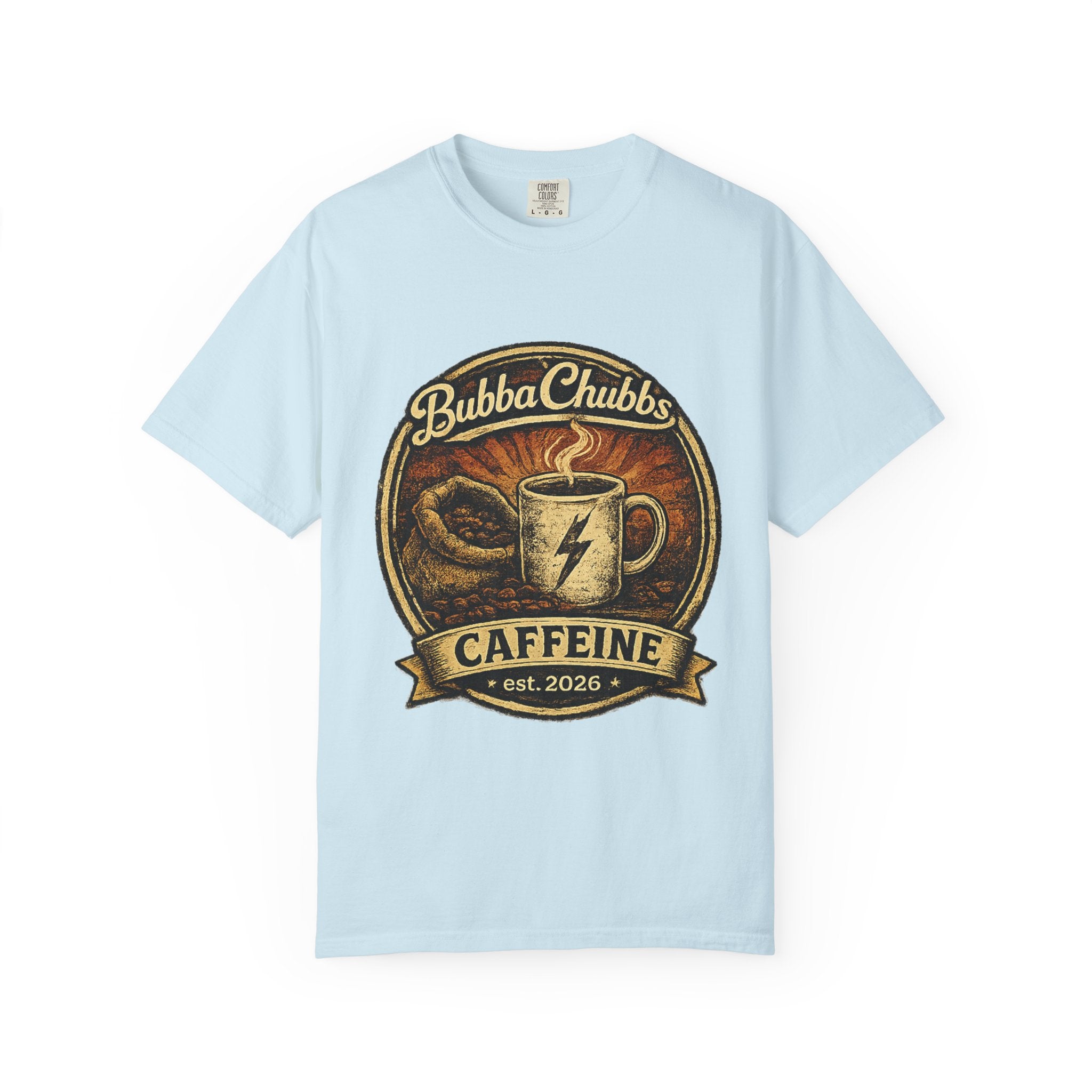 BubbaChubbs Tee -Coffee Jolt - Get Out, Stay Wild