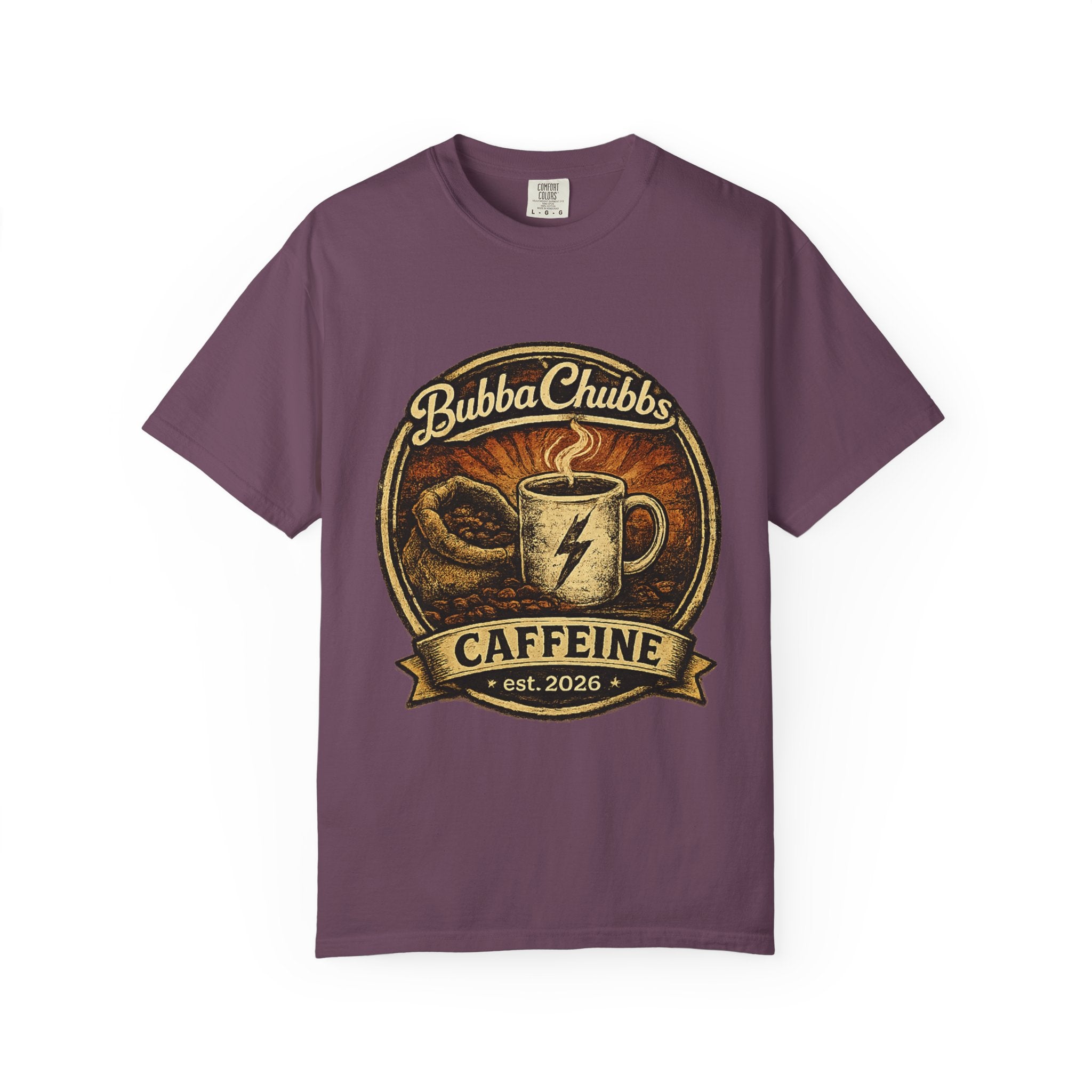 BubbaChubbs Tee -Coffee Jolt - Get Out, Stay Wild