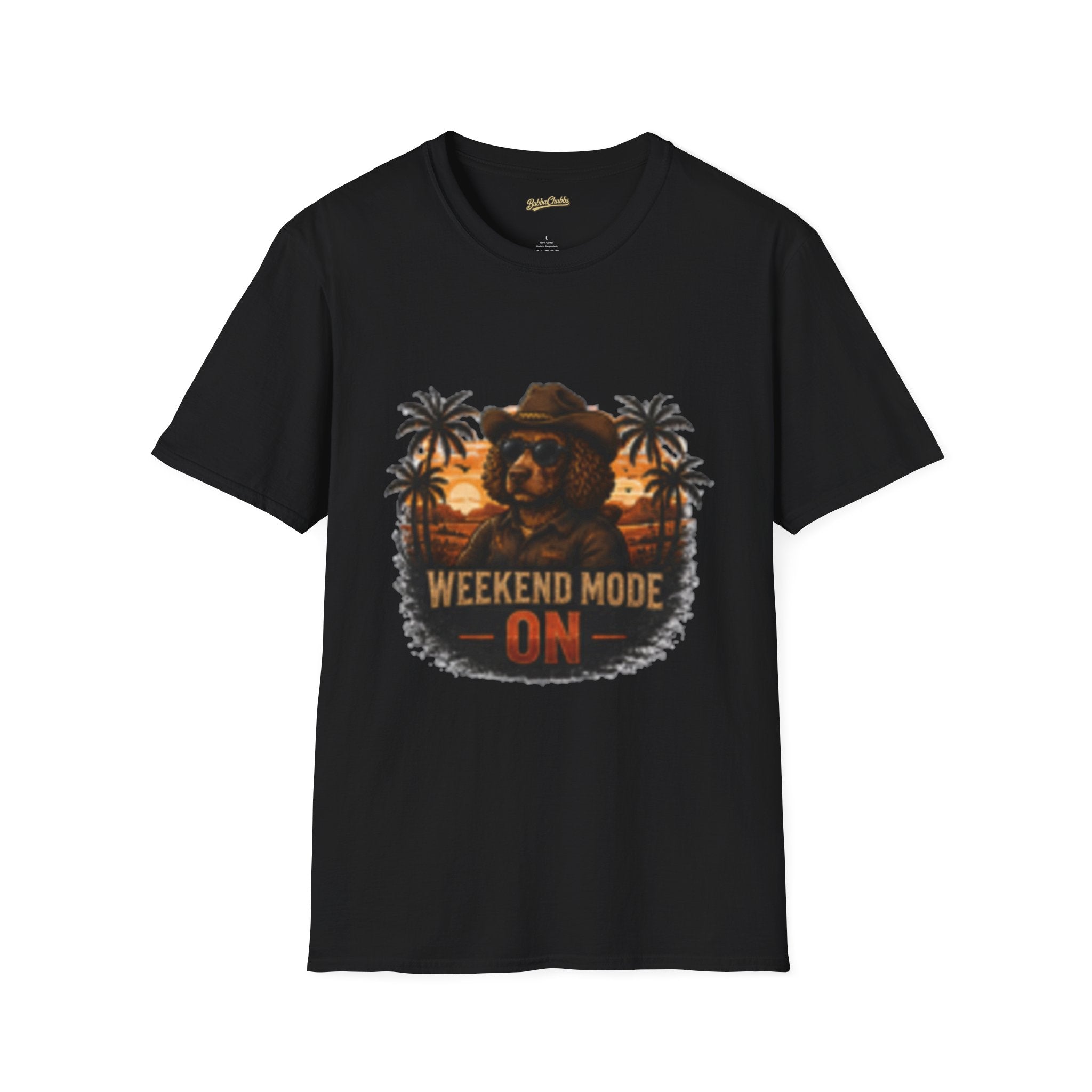 BubbaChubbs Bubba Cowboy Logo T-Shirt