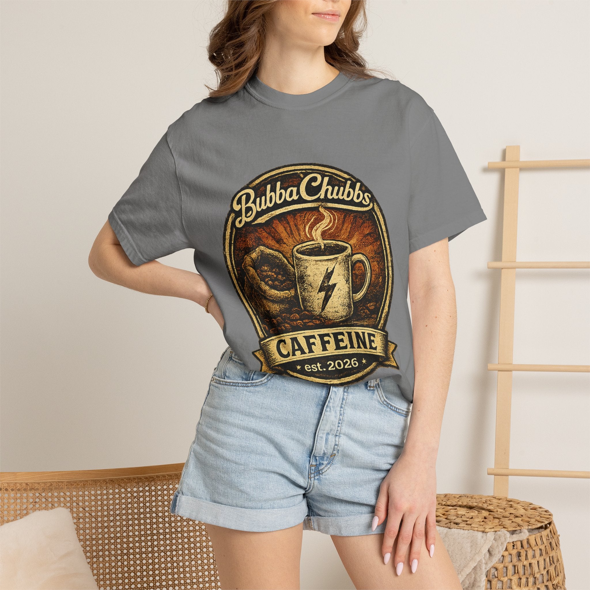 BubbaChubbs Tee -Coffee Jolt - Get Out, Stay Wild