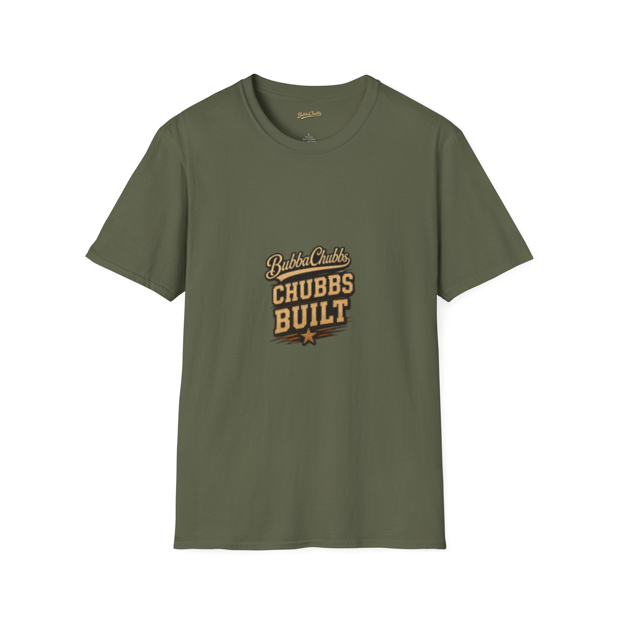 BubbaChubbs "Powered by Chubbs" T-Shirt