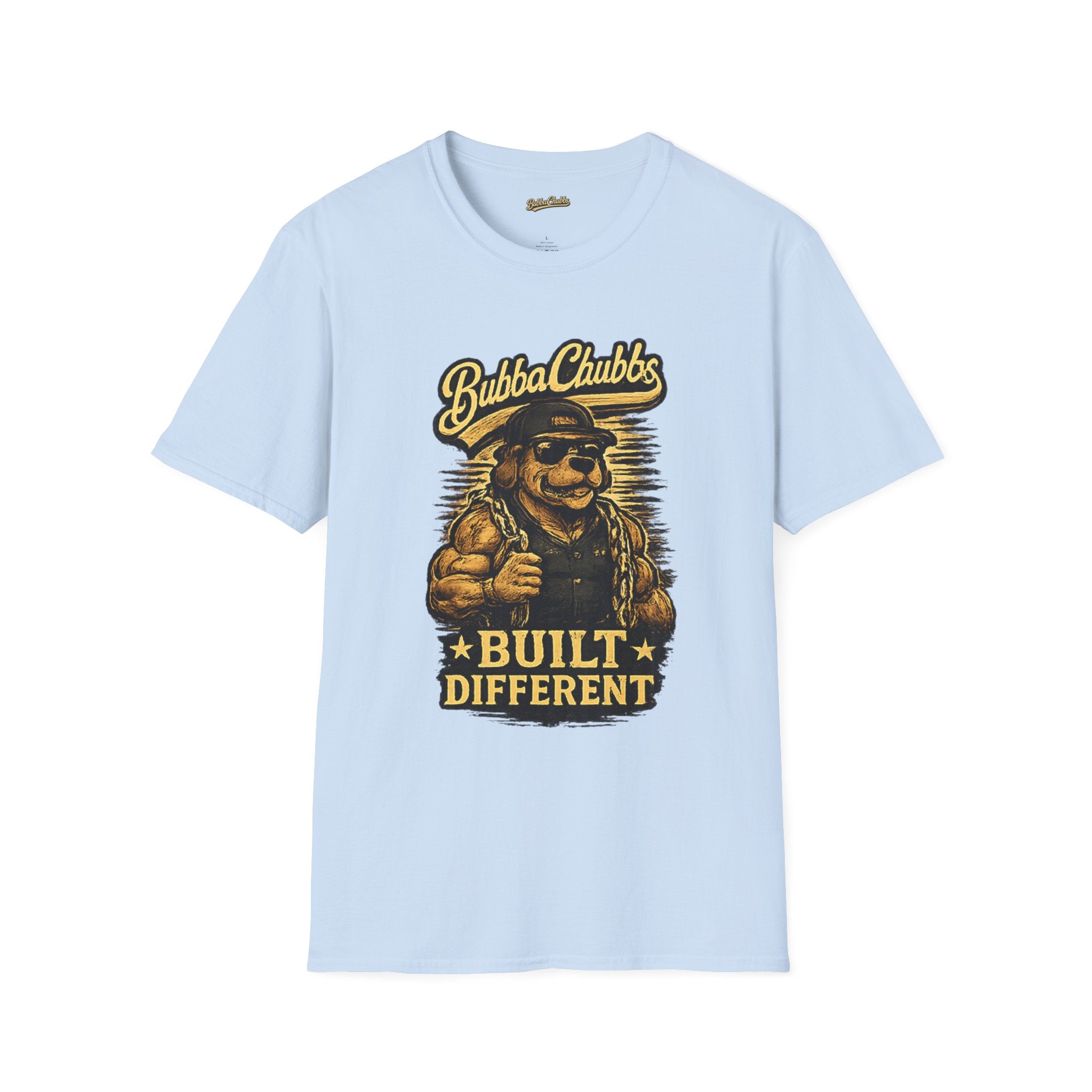 BubbaChubbs "Built Different" T-Shirt