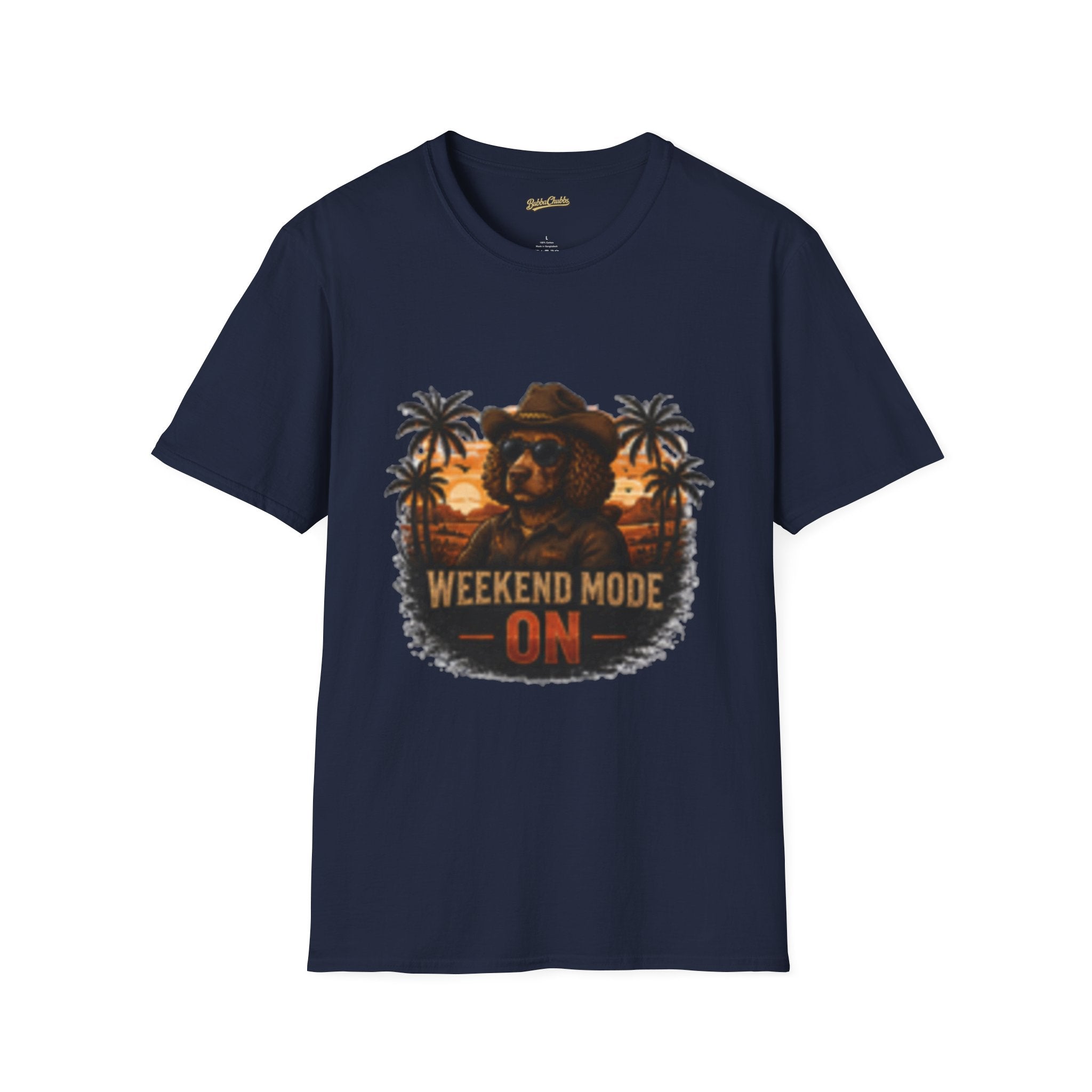 BubbaChubbs Bubba Cowboy Logo T-Shirt