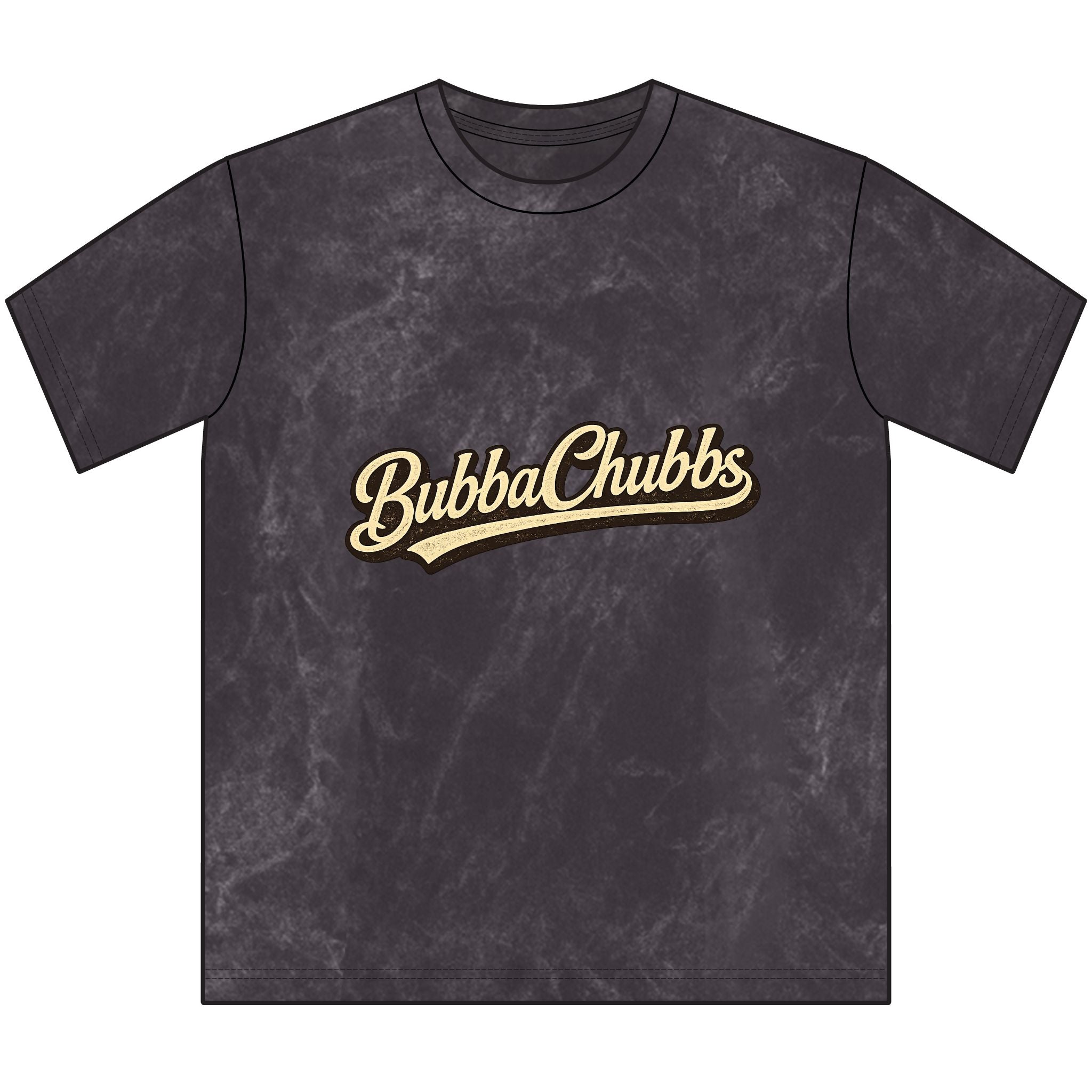 BubbaChubbs Vintage Crewneck Tee — T‑Shirt