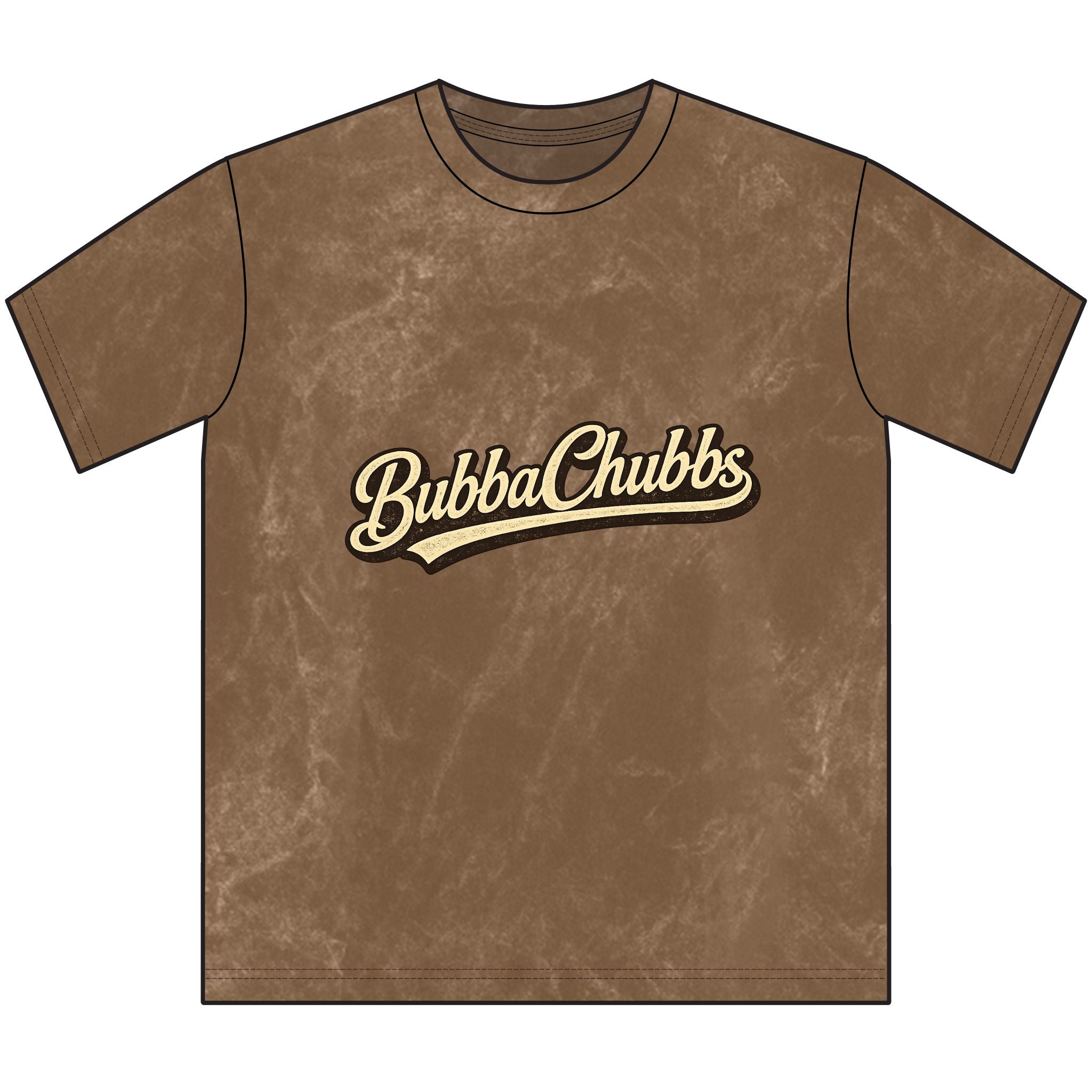 BubbaChubbs Vintage Crewneck Tee — T‑Shirt