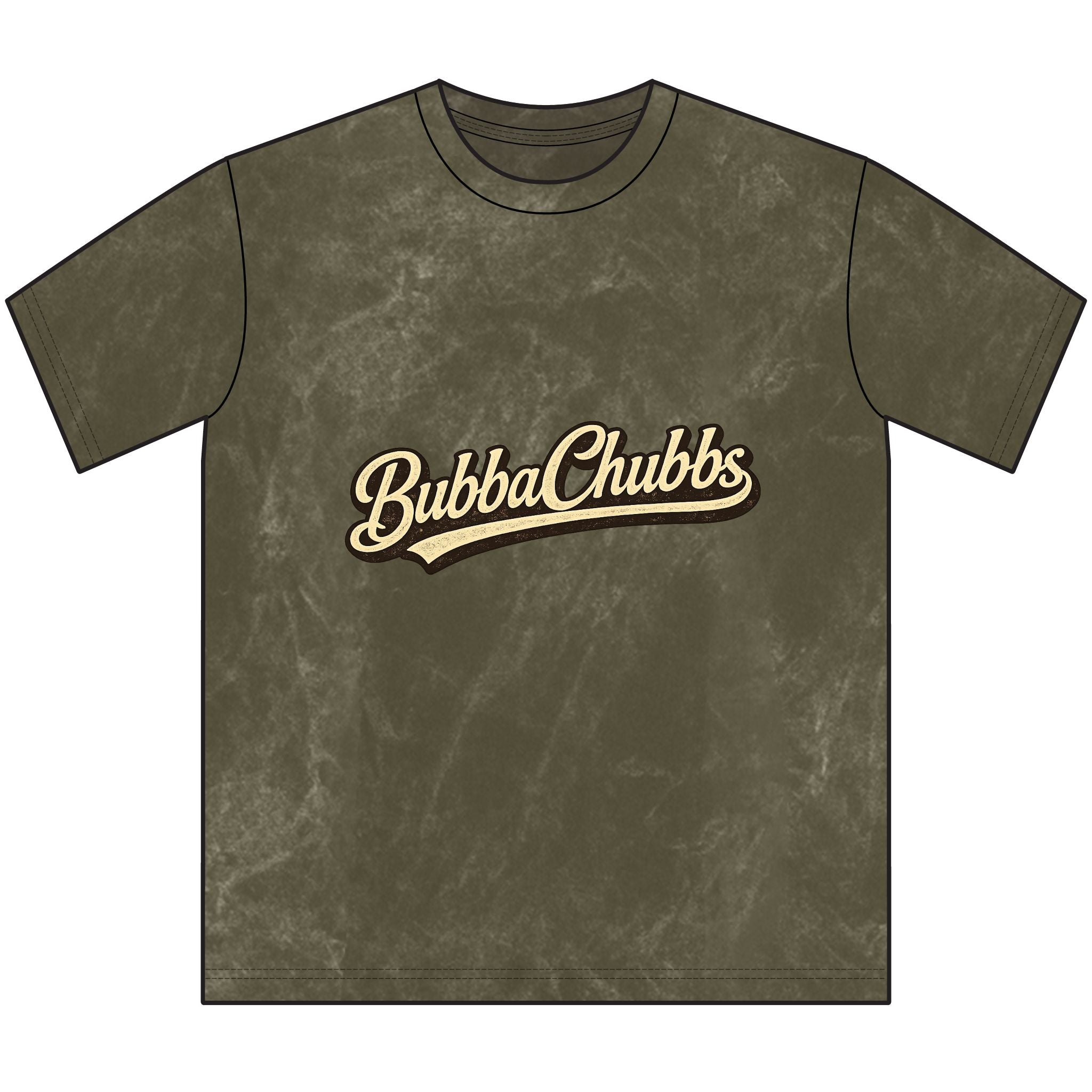 BubbaChubbs Vintage Crewneck Tee — T‑Shirt