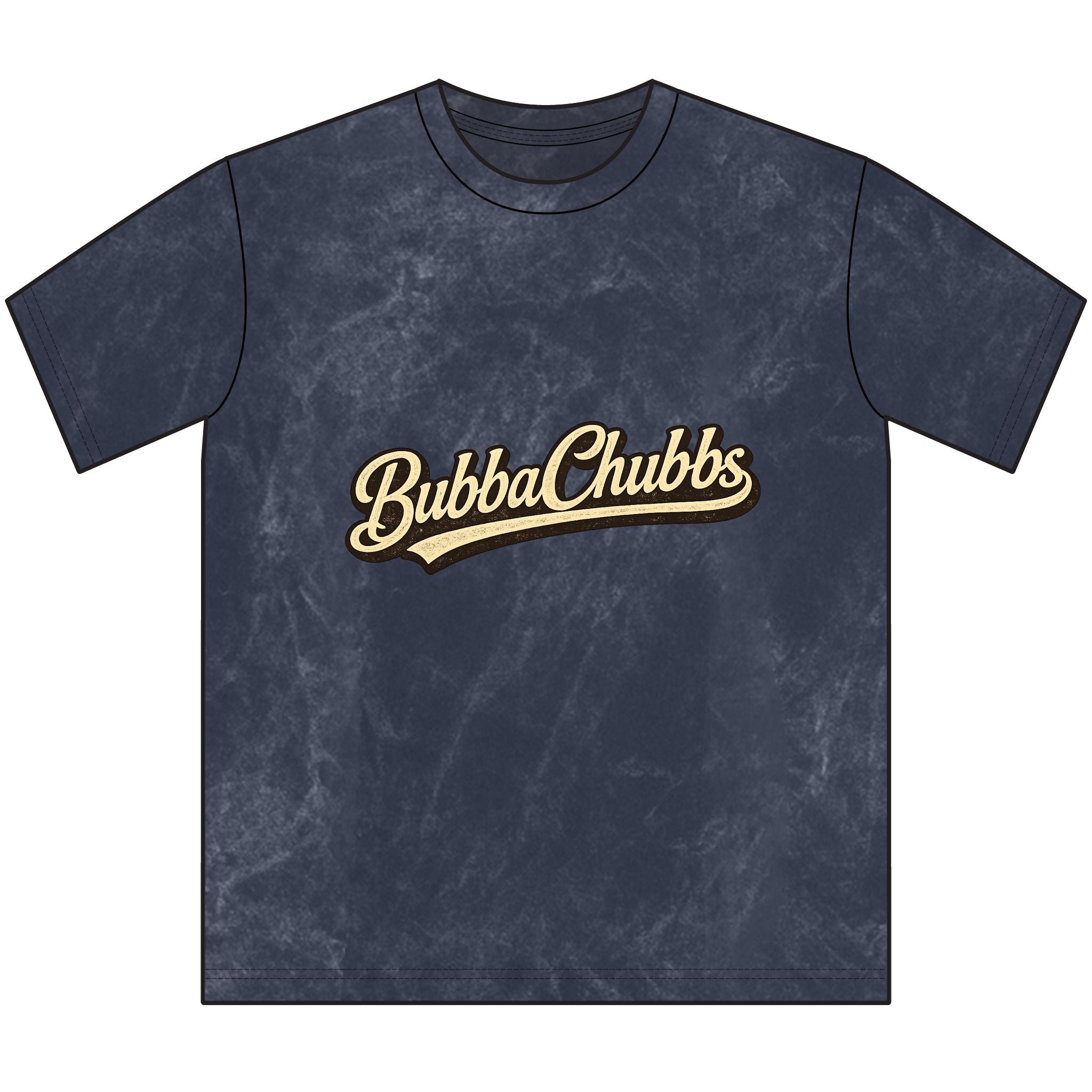 BubbaChubbs Vintage Crewneck Tee — T‑Shirt