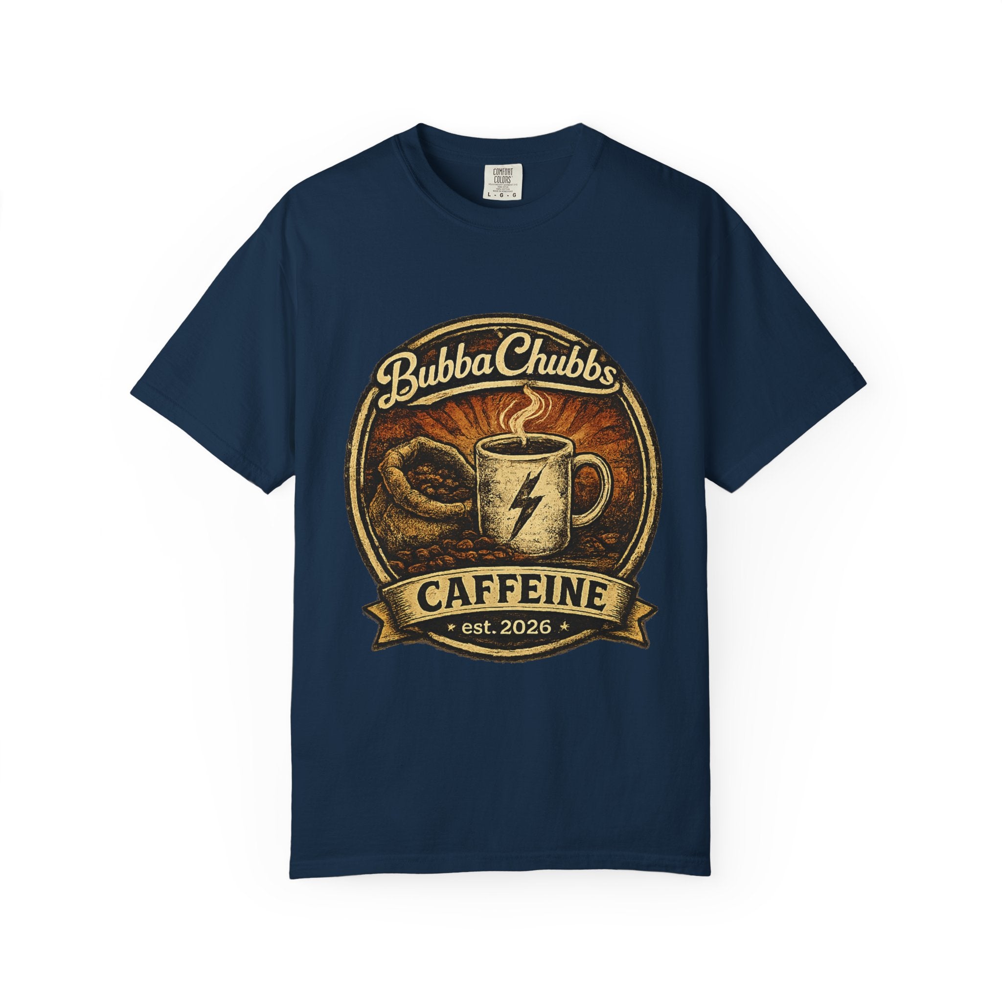 BubbaChubbs Tee -Coffee Jolt - Get Out, Stay Wild
