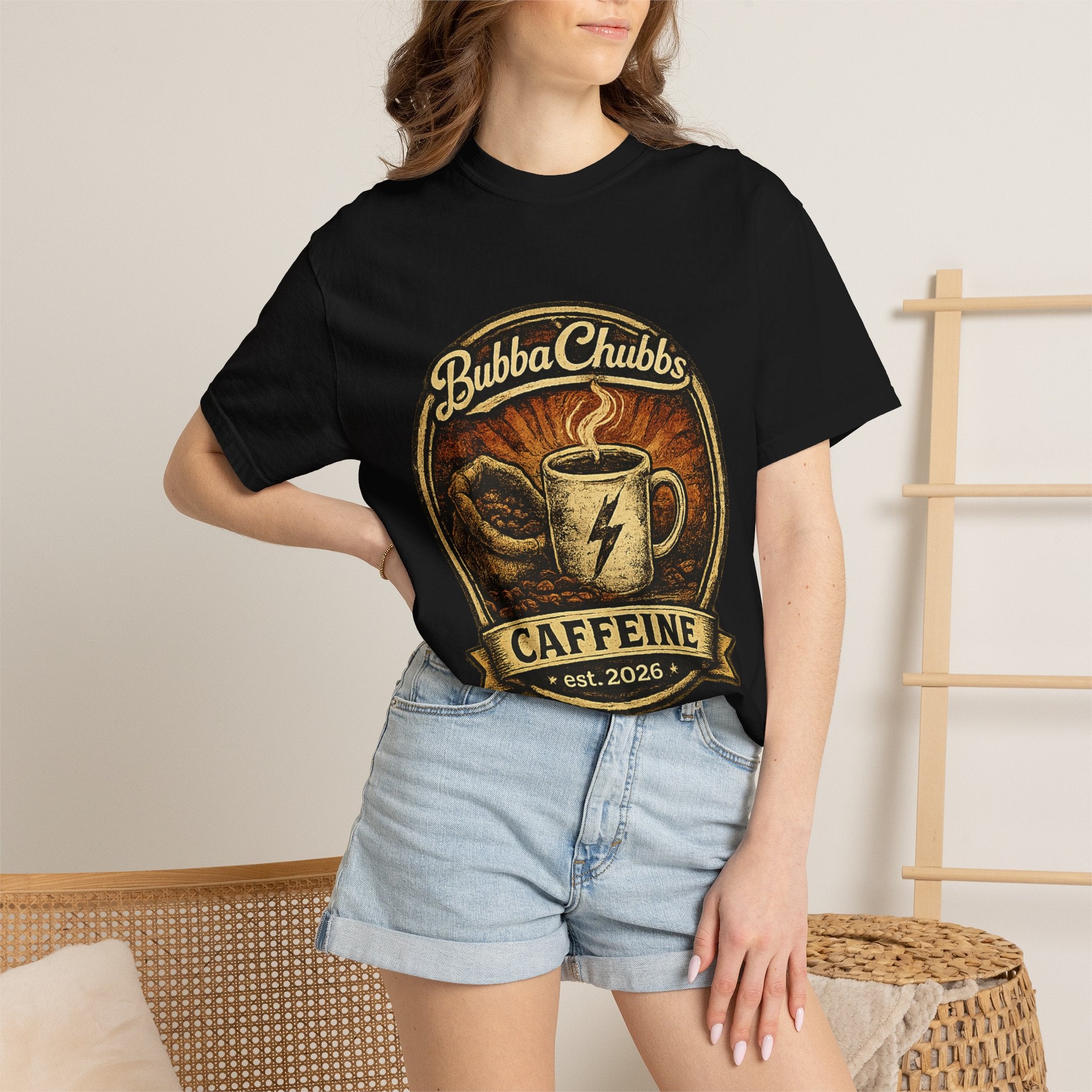 BubbaChubbs Tee -Coffee Jolt - Get Out, Stay Wild