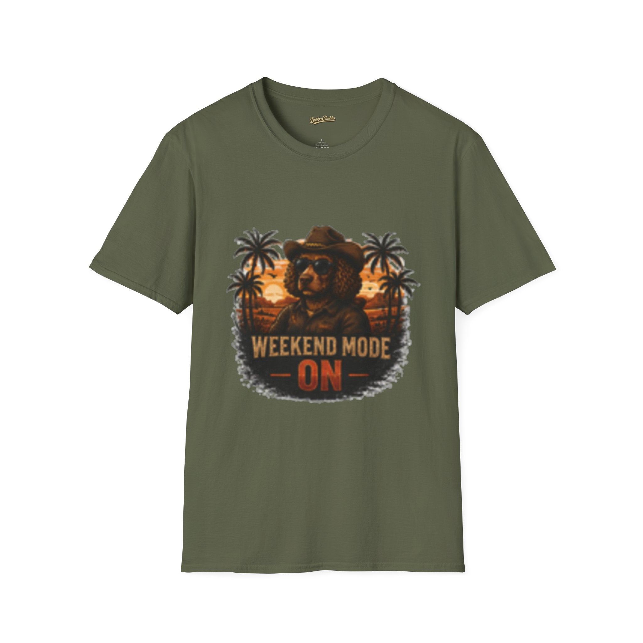 BubbaChubbs Bubba Cowboy Logo T-Shirt
