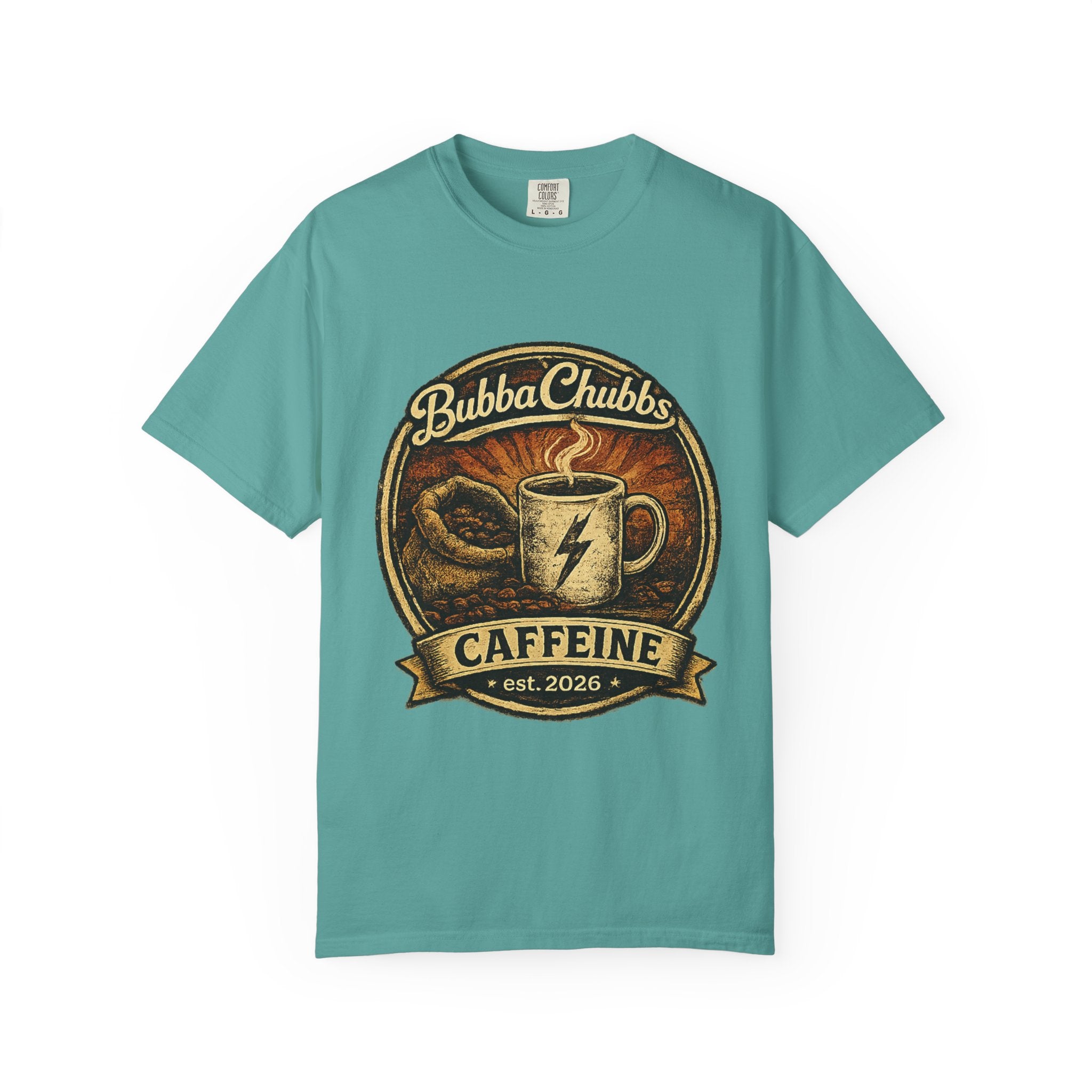 BubbaChubbs Tee -Coffee Jolt - Get Out, Stay Wild