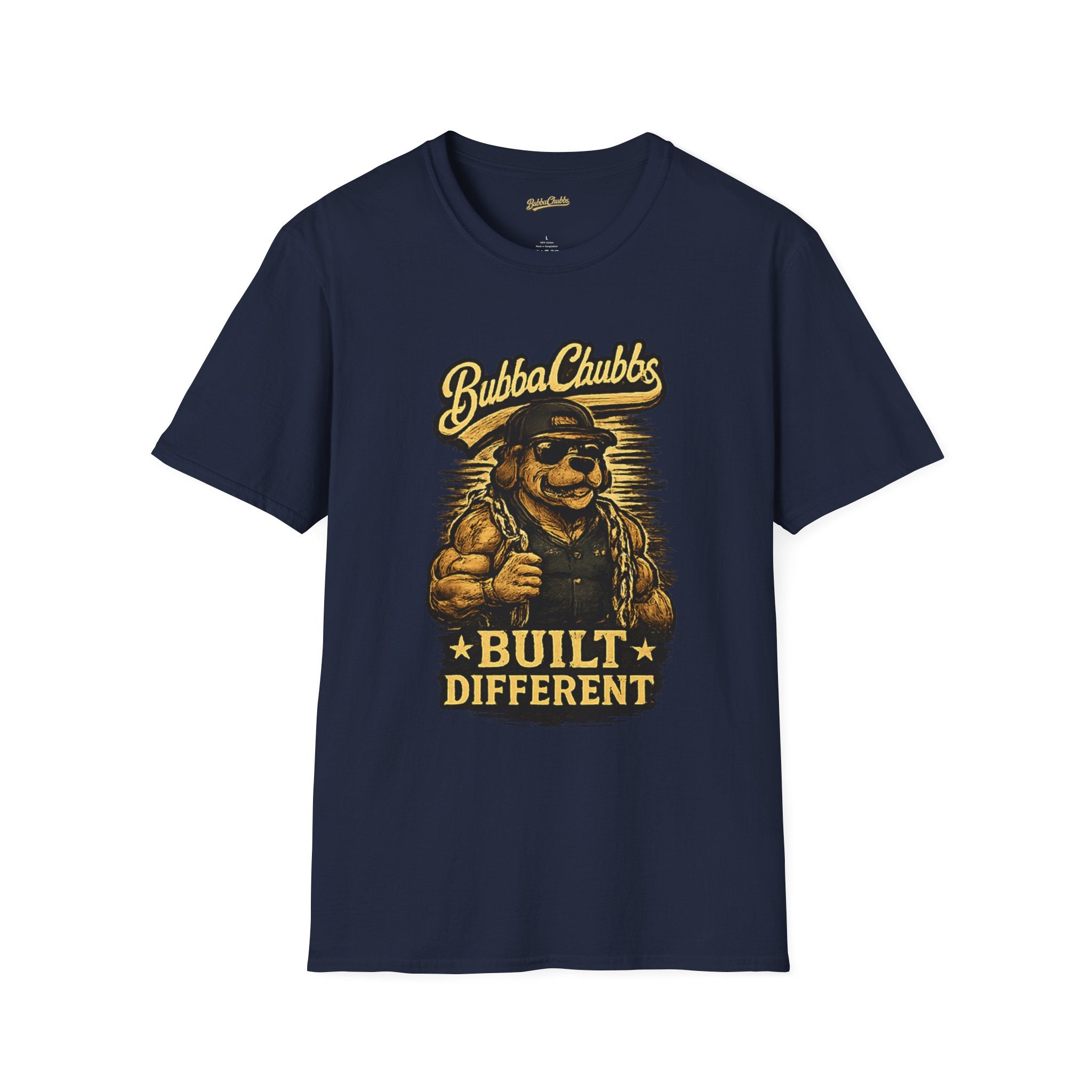 BubbaChubbs "Built Different" T-Shirt