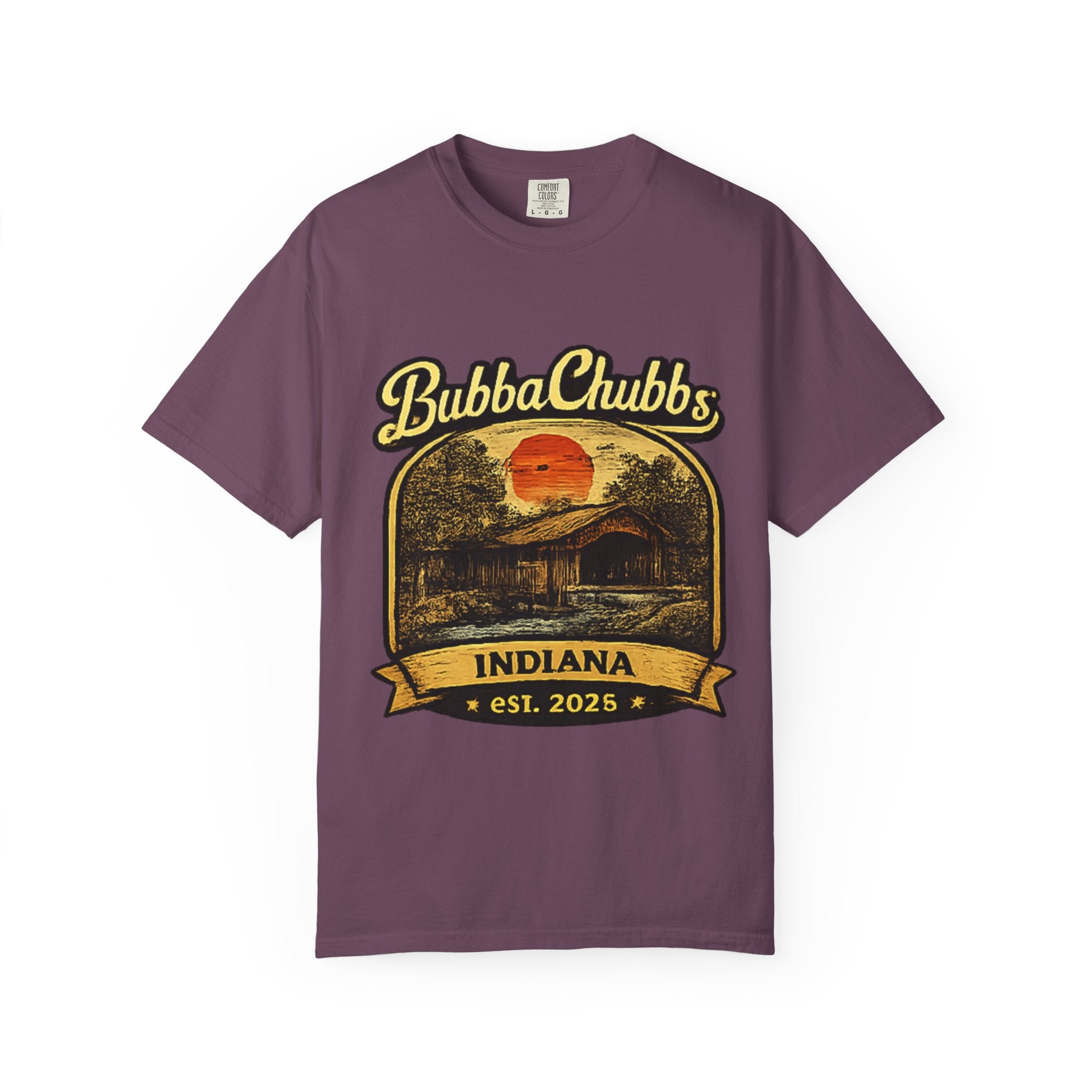 BubbaChubbs Tee — Indiana- Get Out, Stay Wild