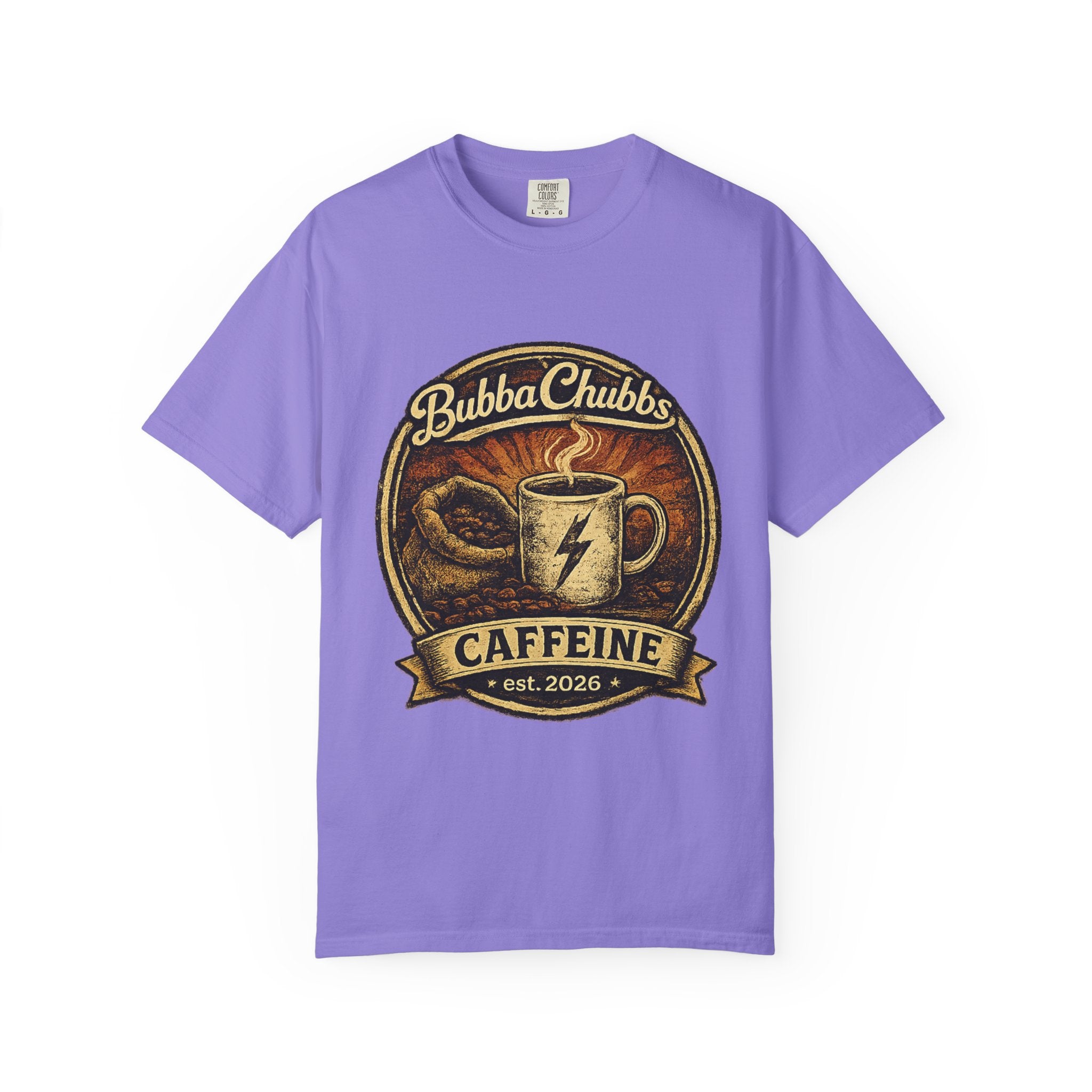 BubbaChubbs Tee -Coffee Jolt - Get Out, Stay Wild