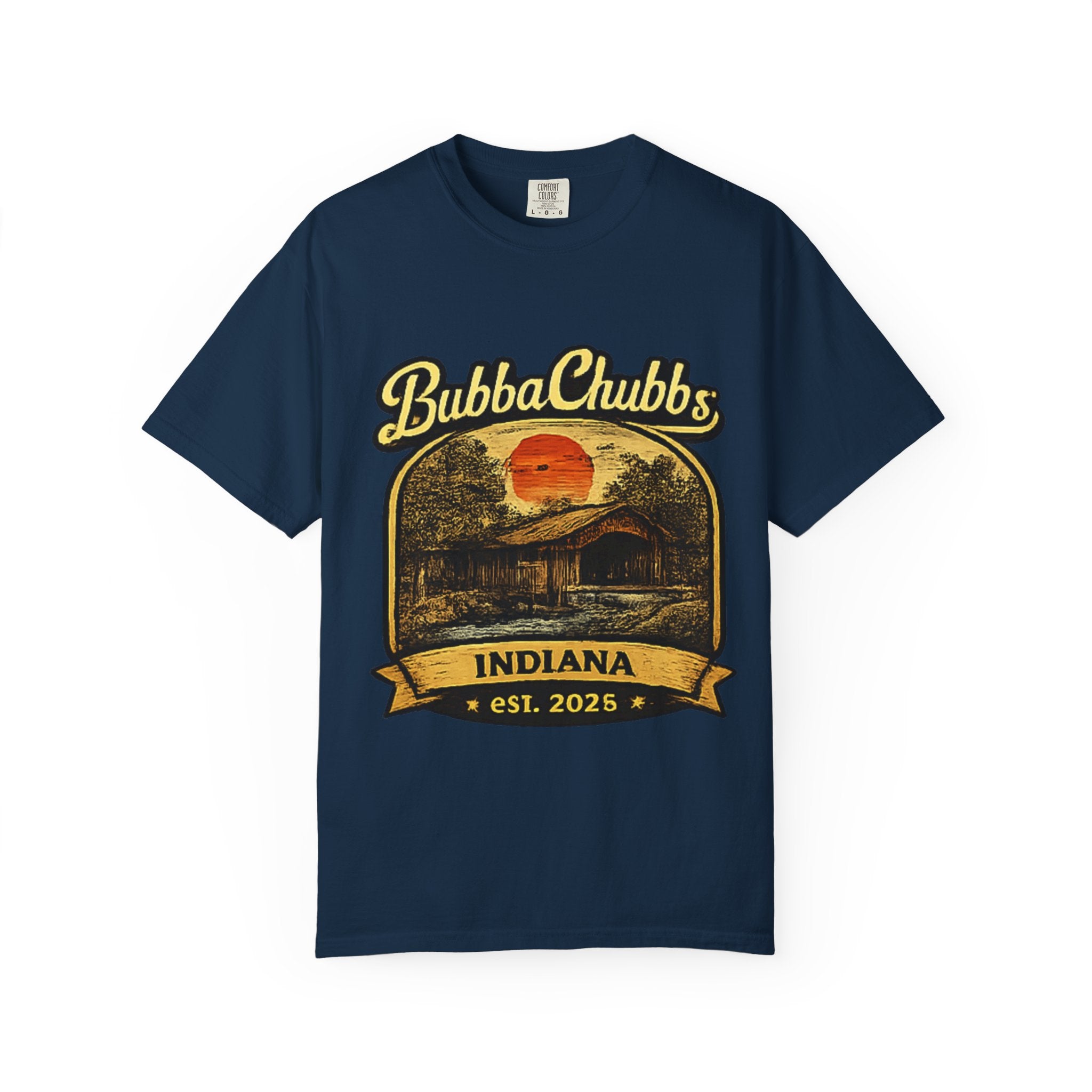 BubbaChubbs Tee — Indiana- Get Out, Stay Wild