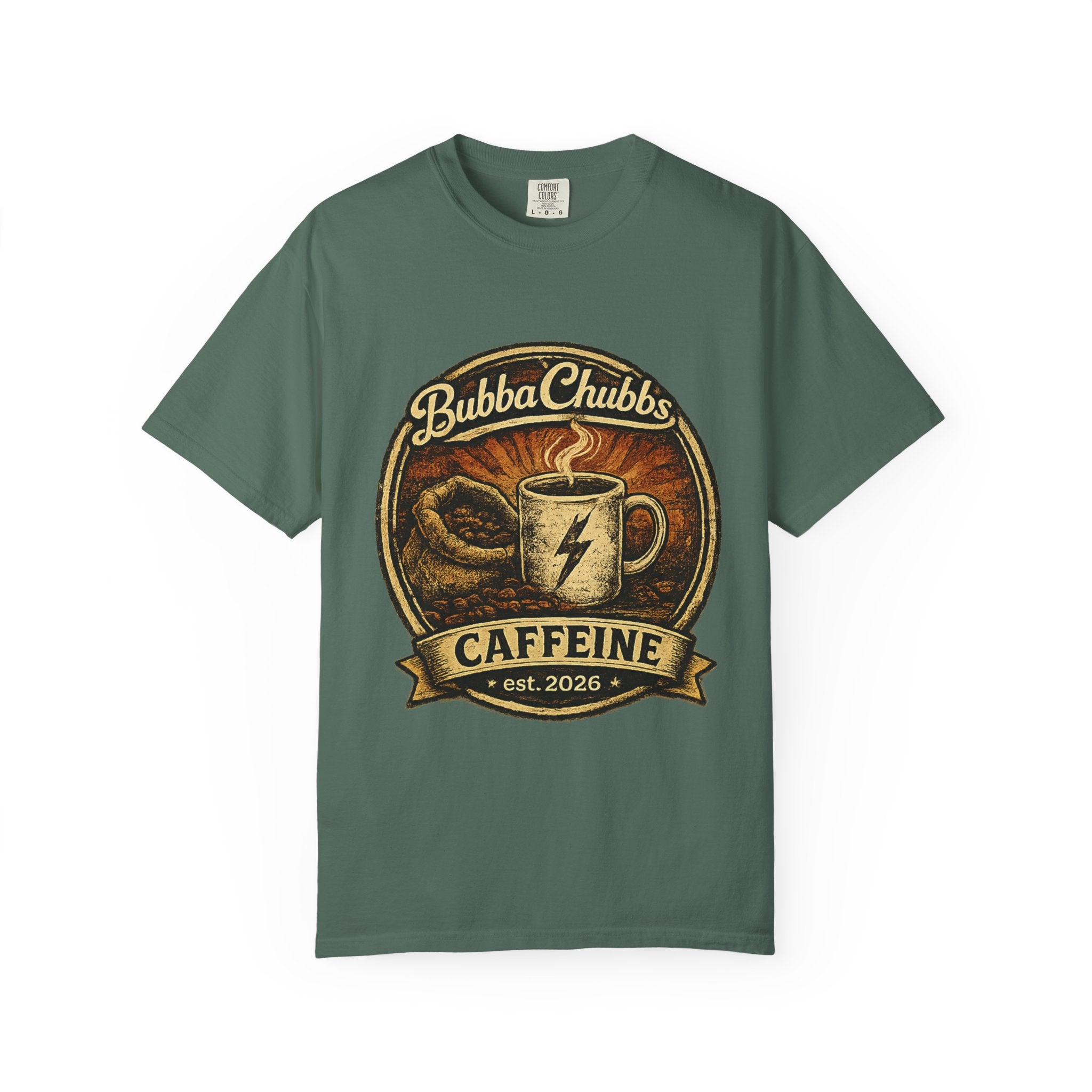 BubbaChubbs Tee -Coffee Jolt - Get Out, Stay Wild