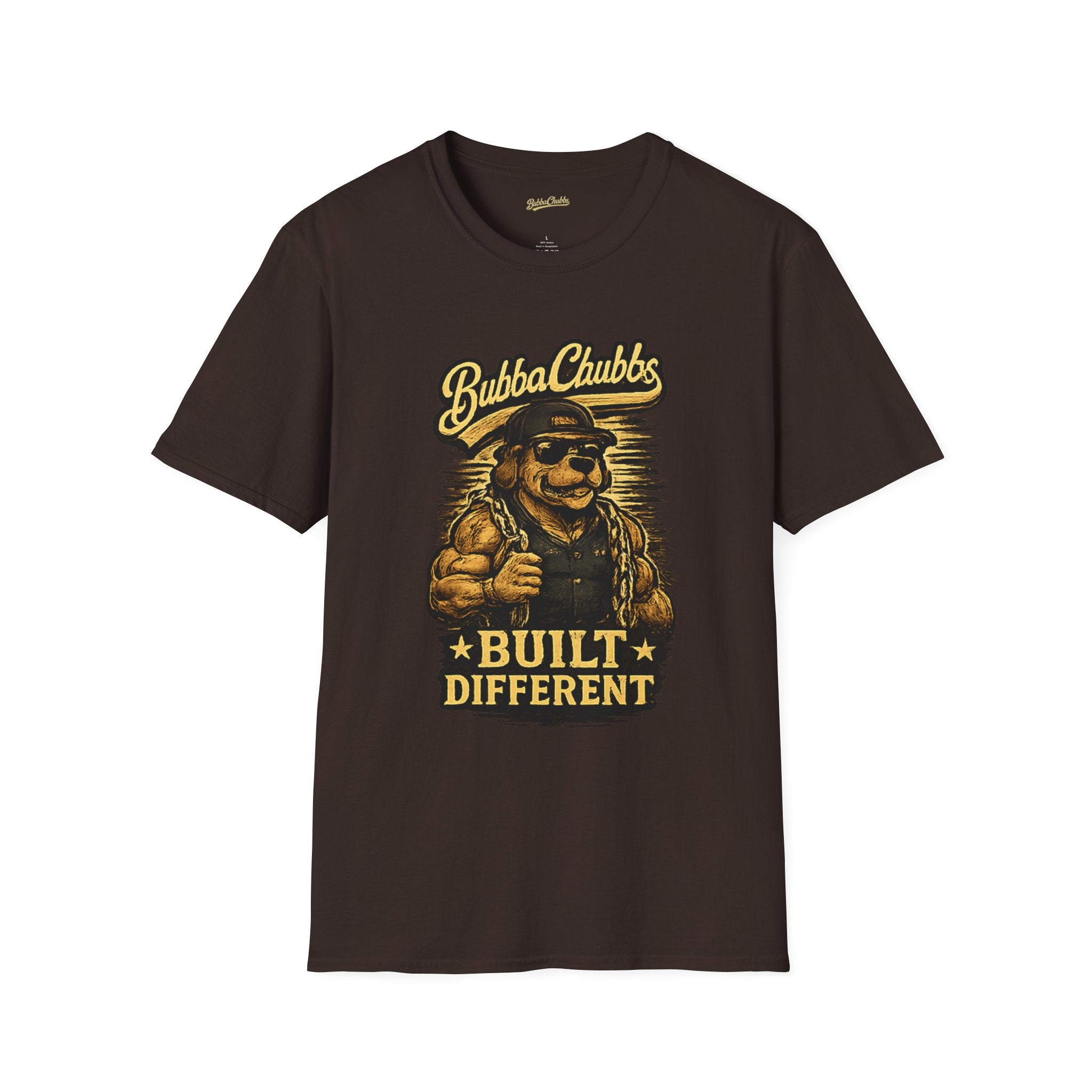 BubbaChubbs "Built Different" T-Shirt