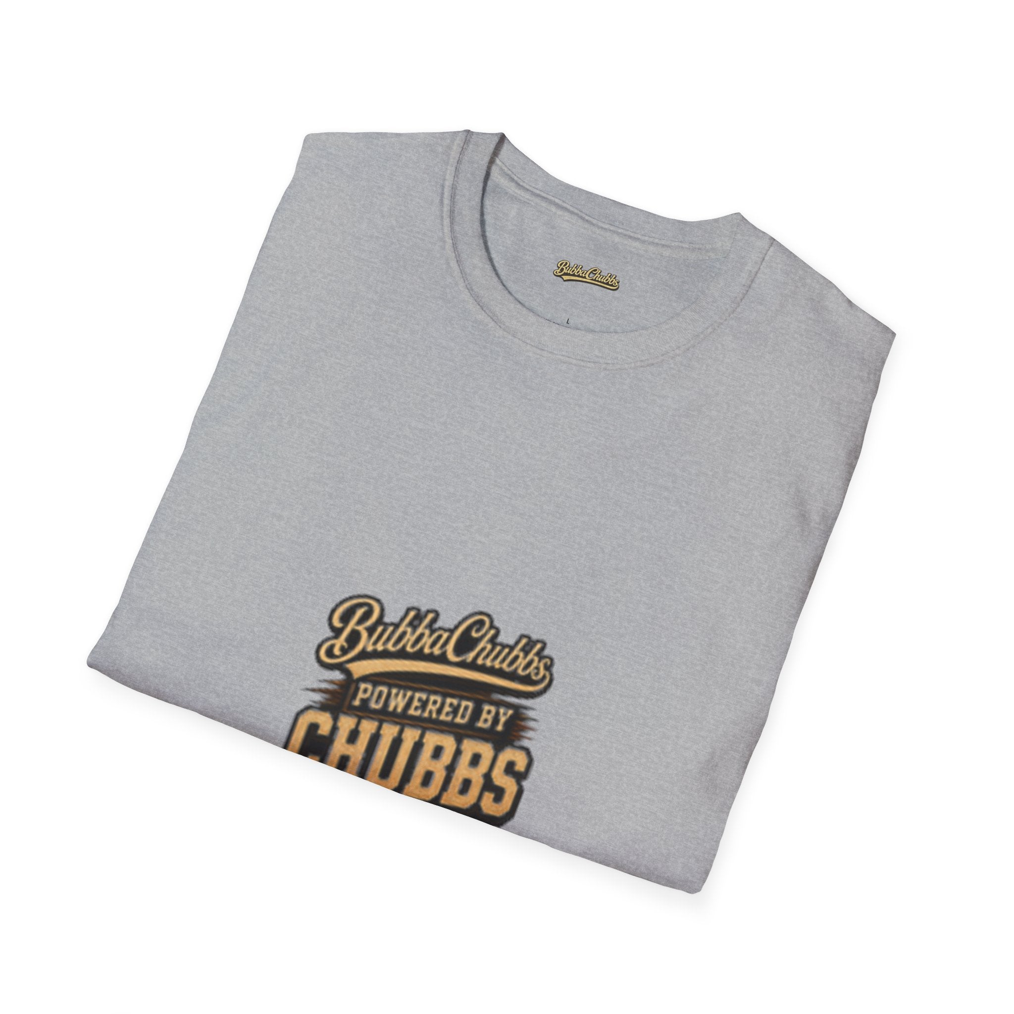 BubbaChubbs "Powered by Chubbs Built" T-Shirt