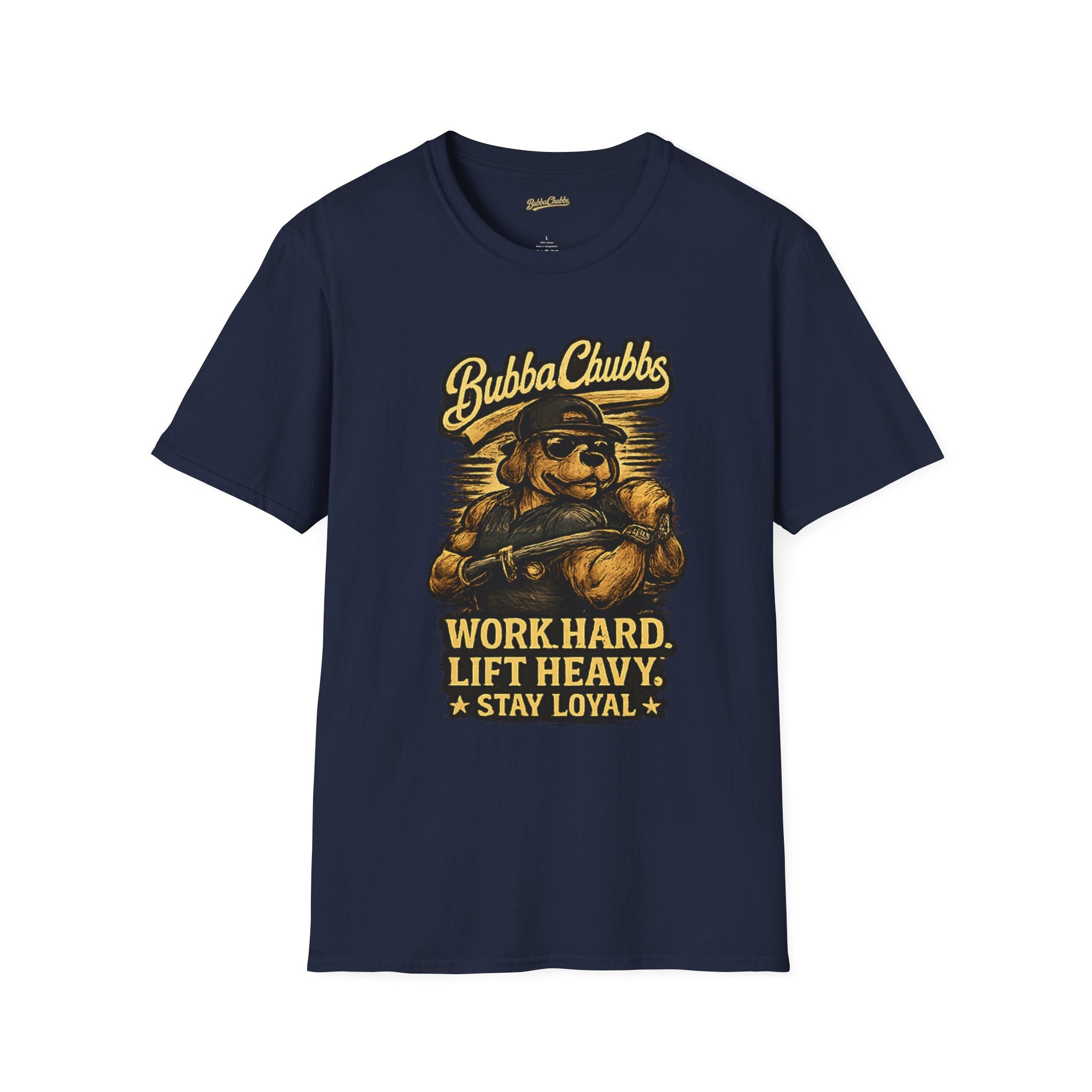 BubbaChubbs "Word Hard.Lift Heavy" T-Shirt