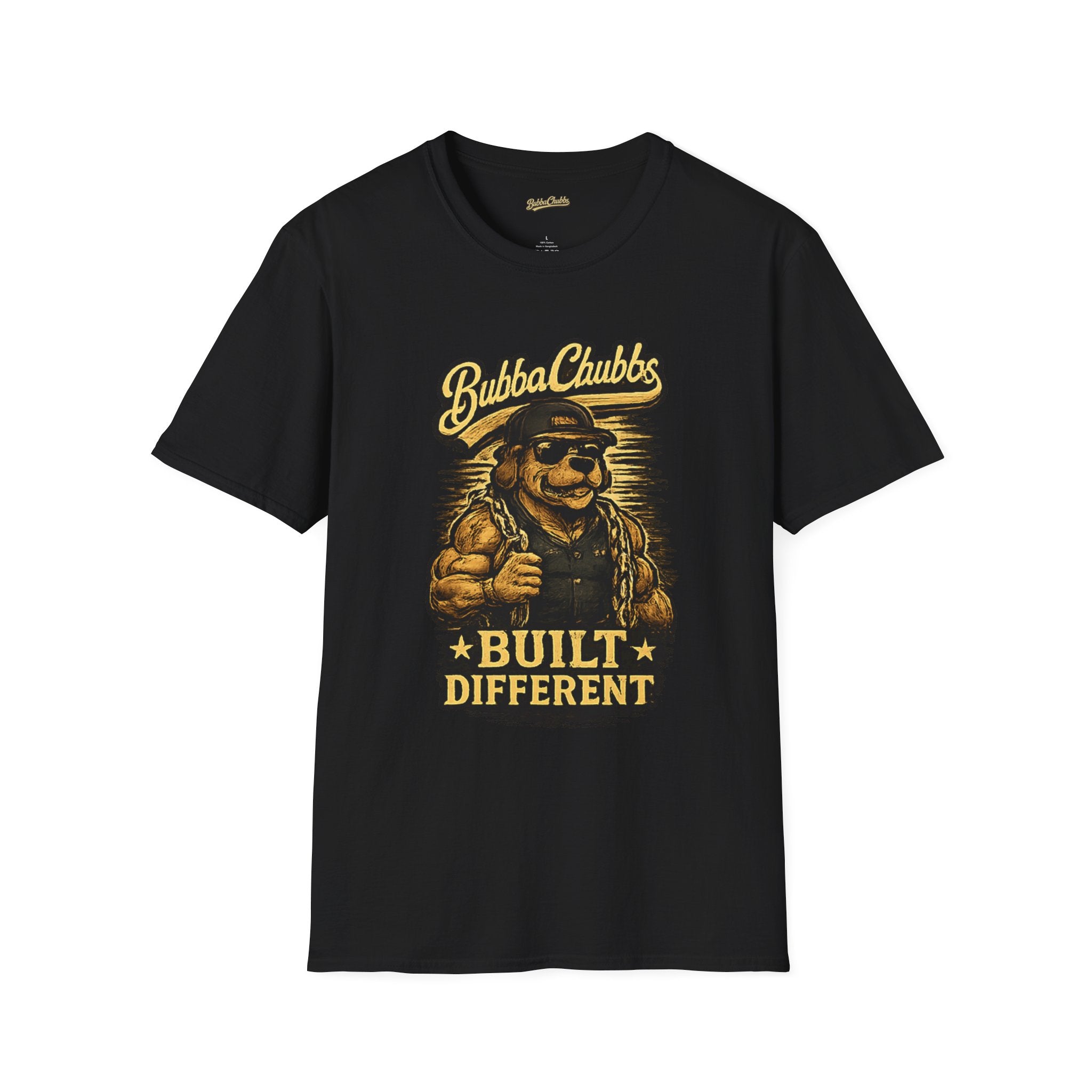 BubbaChubbs "Built Different" T-Shirt