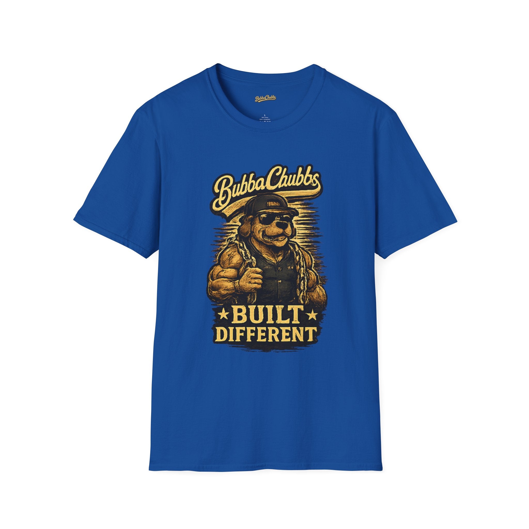 BubbaChubbs "Built Different" T-Shirt
