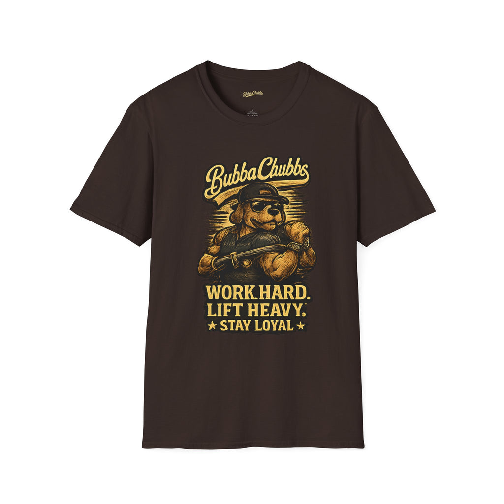 BubbaChubbs "Word Hard.Lift Heavy" T-Shirt