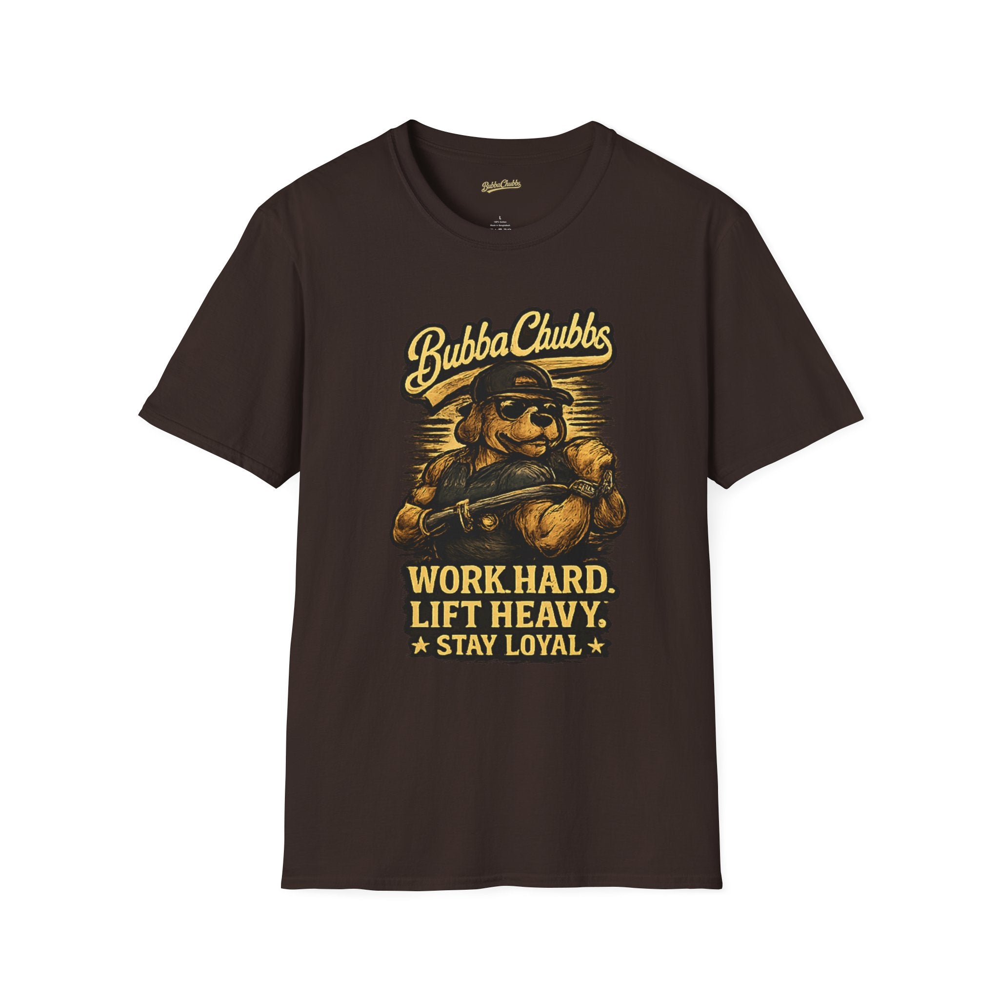 BubbaChubbs "Word Hard.Lift Heavy" T-Shirt