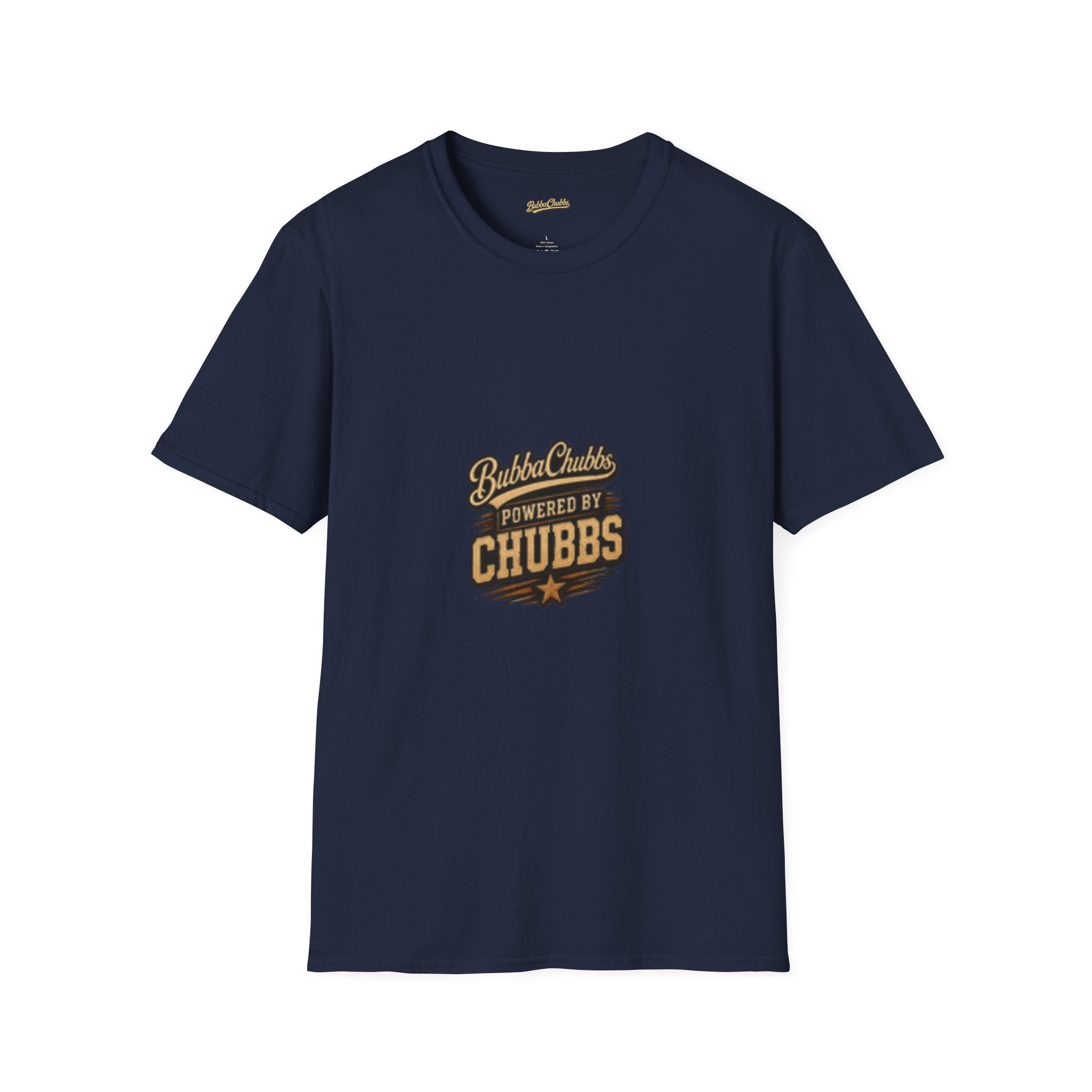 BubbaChubbs "Powered by Chubbs Built" T-Shirt