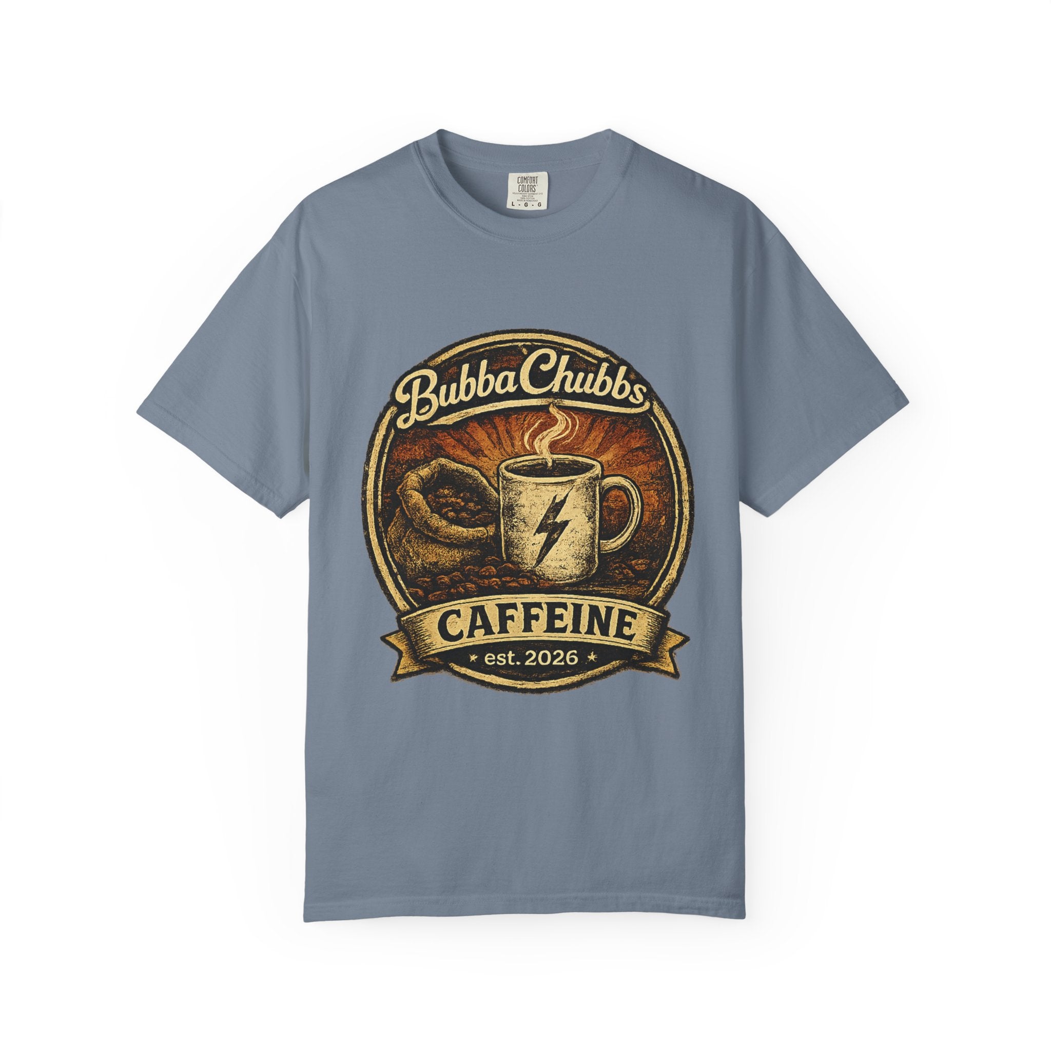 BubbaChubbs Tee -Coffee Jolt - Get Out, Stay Wild