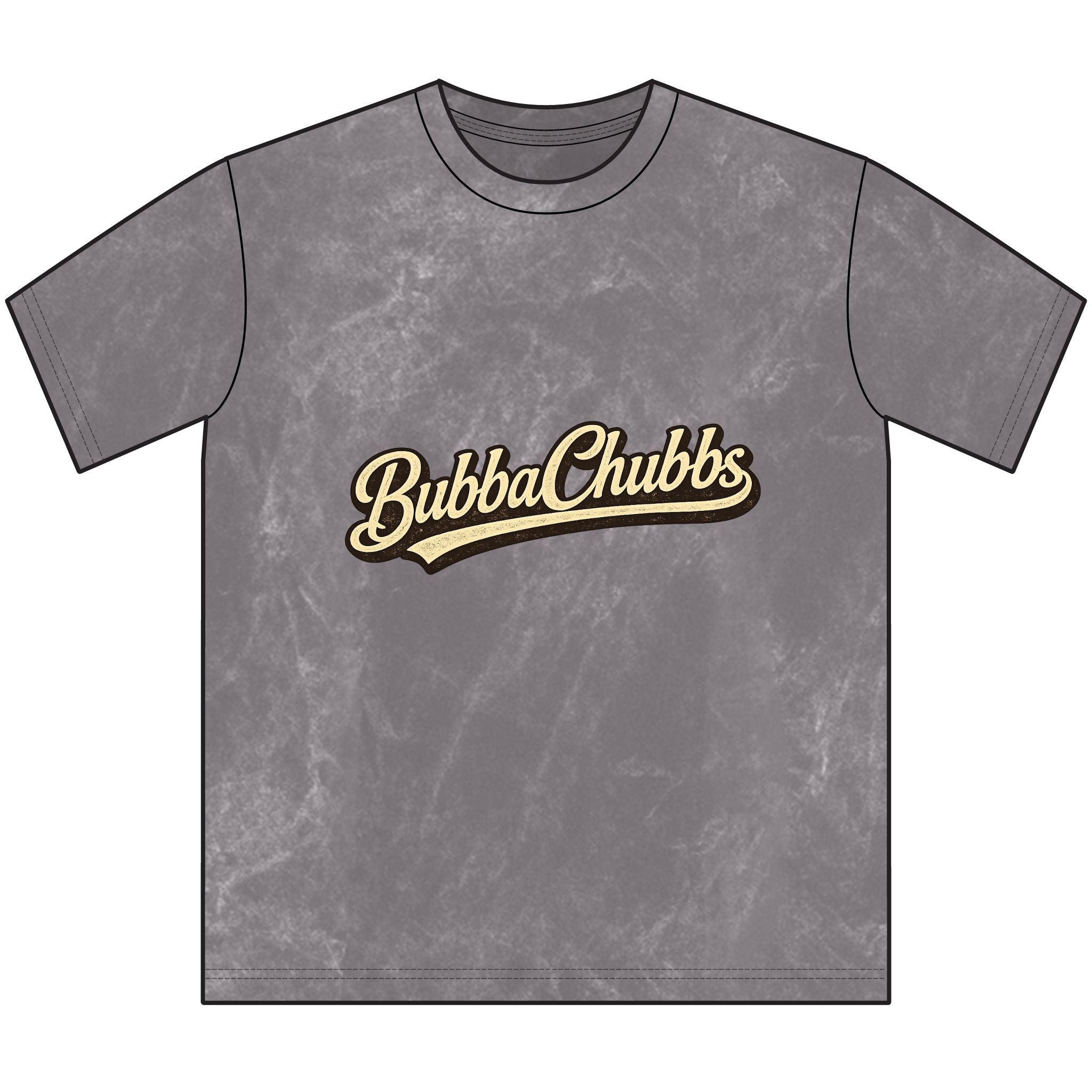 BubbaChubbs Vintage Crewneck Tee — T‑Shirt