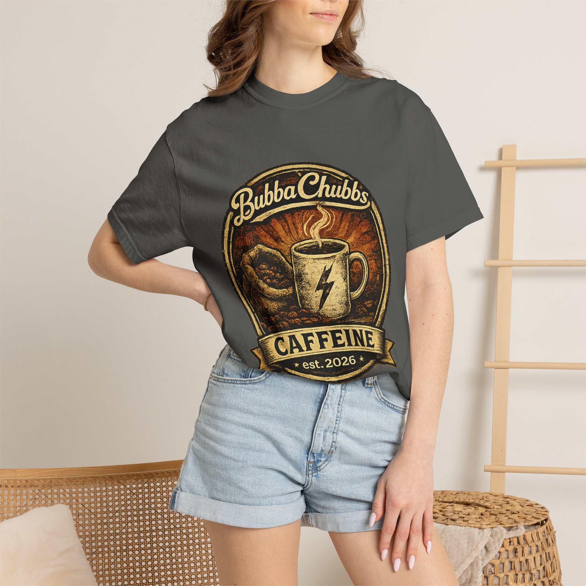 BubbaChubbs Tee -Coffee Jolt - Get Out, Stay Wild
