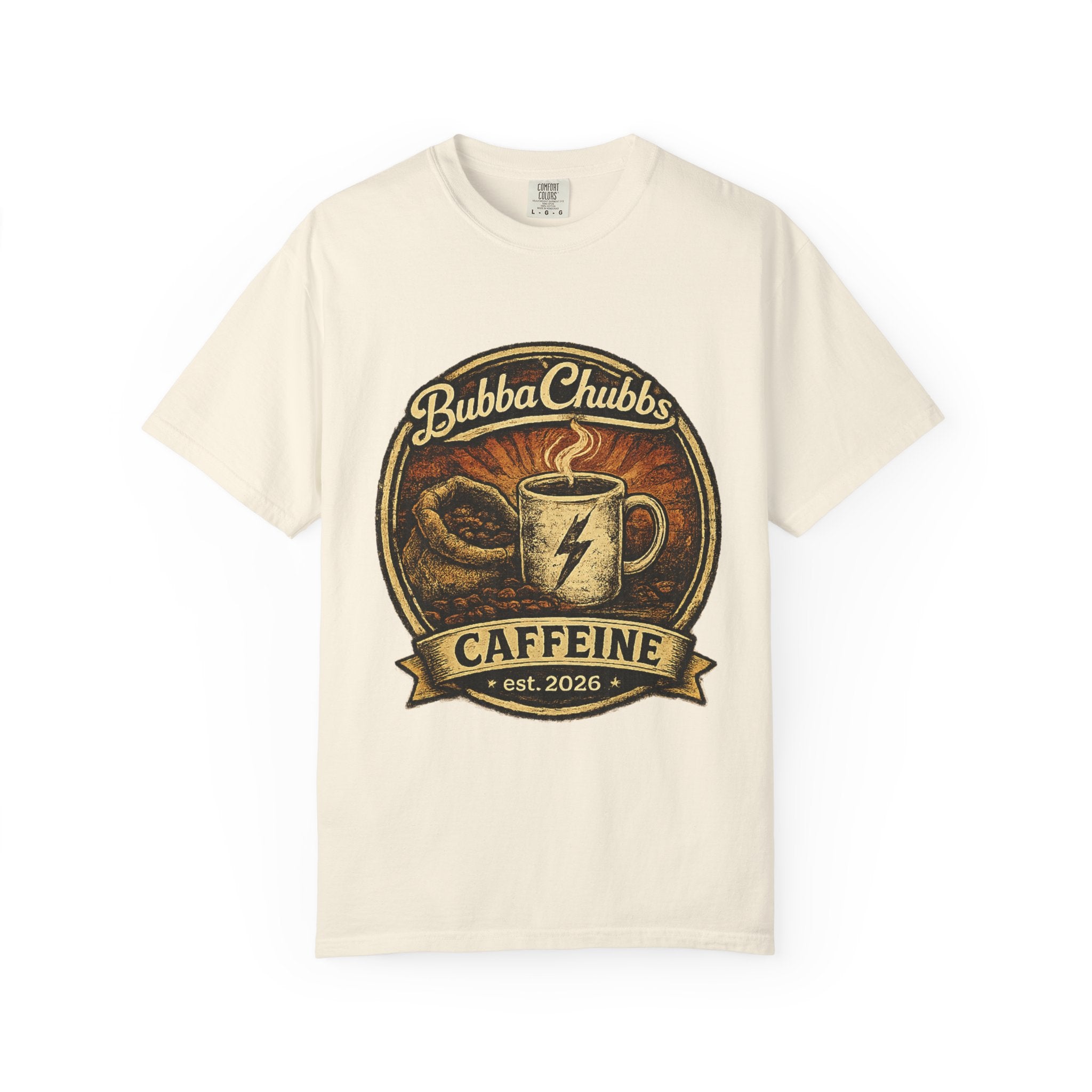 BubbaChubbs Tee -Coffee Jolt - Get Out, Stay Wild